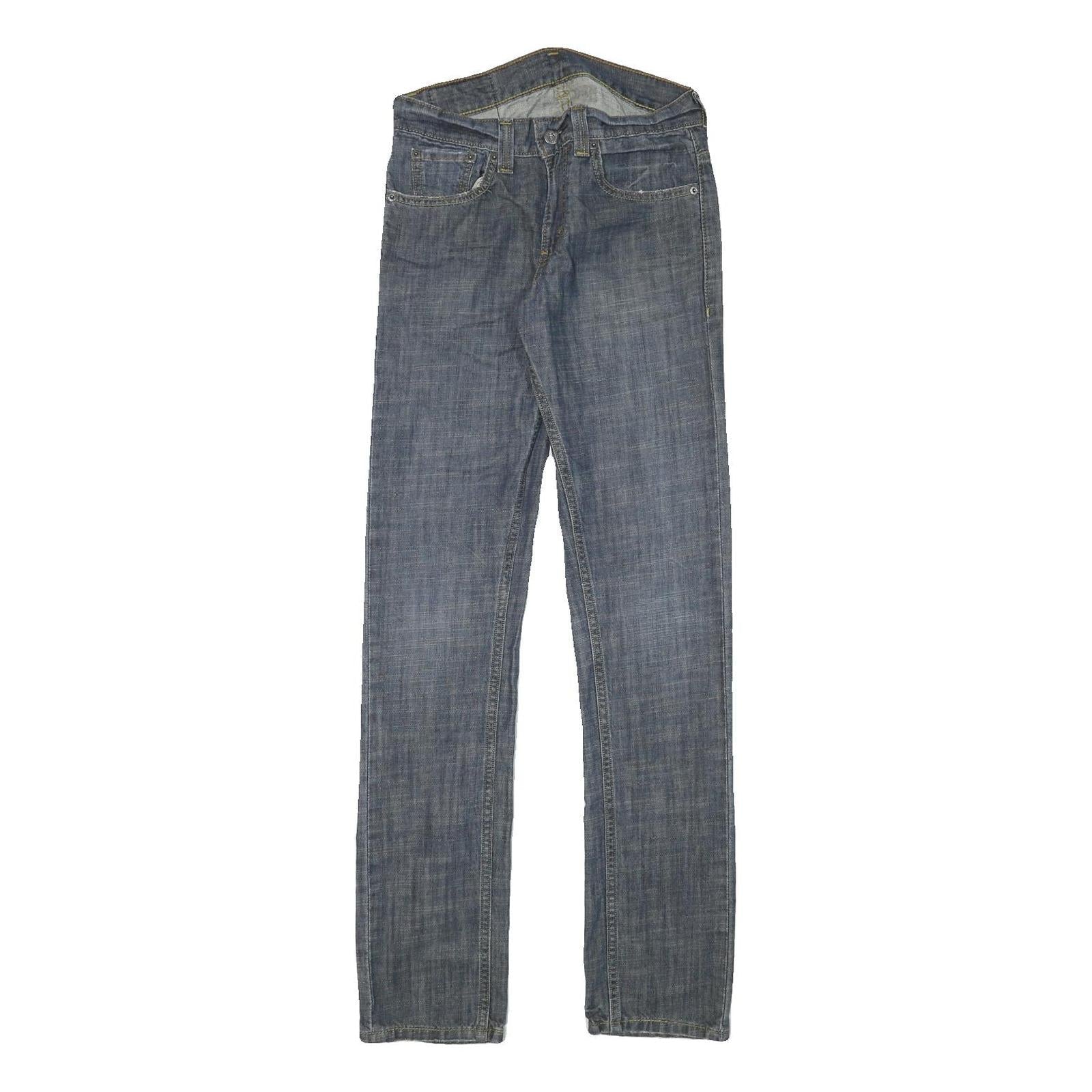 LEVI'S 511 Mens Slim Blue Denim Medium Wash Jeans W28 L33 Zip Classic Fit Refurbished - N/A refurbished available on Cerqular