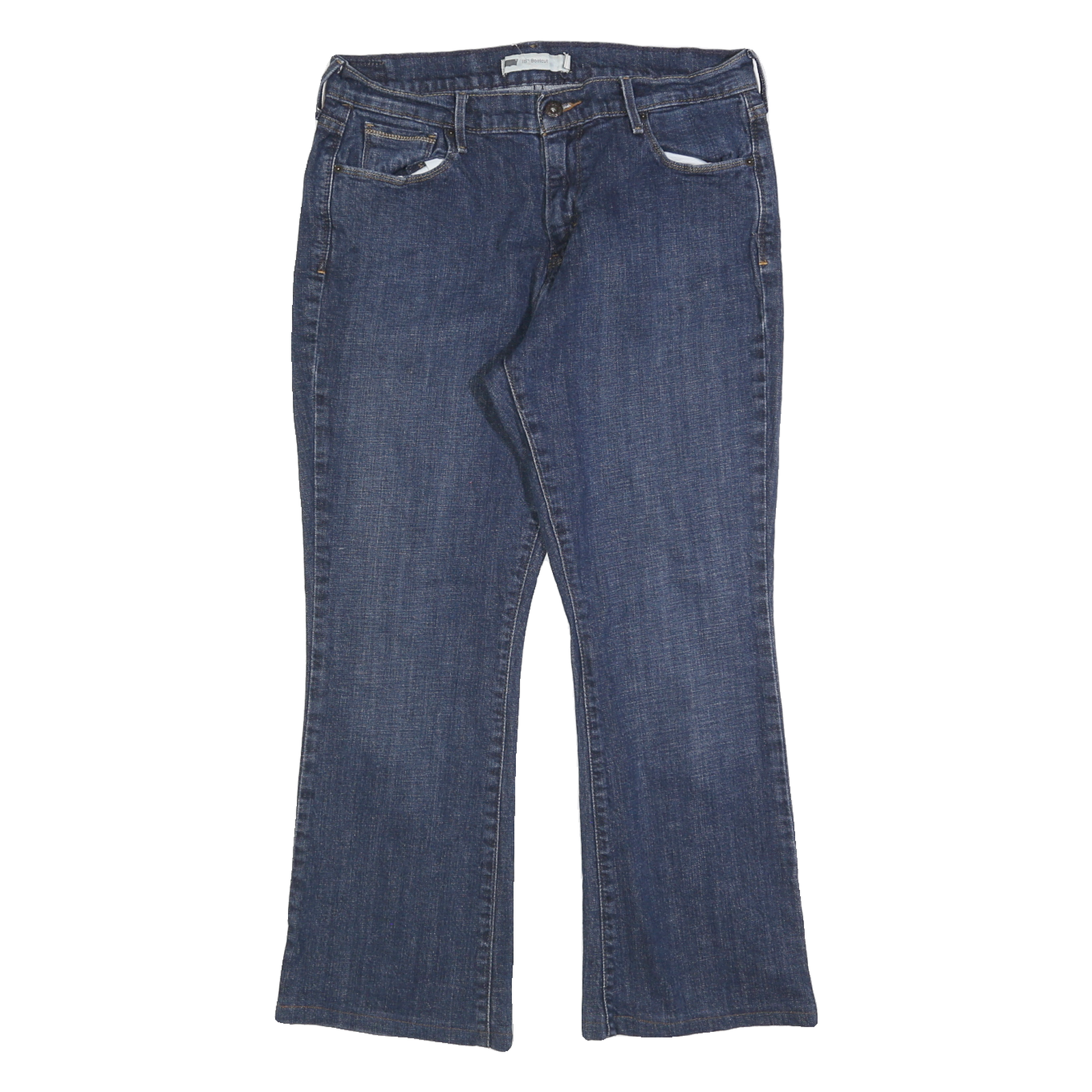 LEVI'S 515 Womens Jeans Blue Regular Bootcut Denim Medium W31 L26 Classic Fit Refurbished - N/A refurbished available on Cerqular