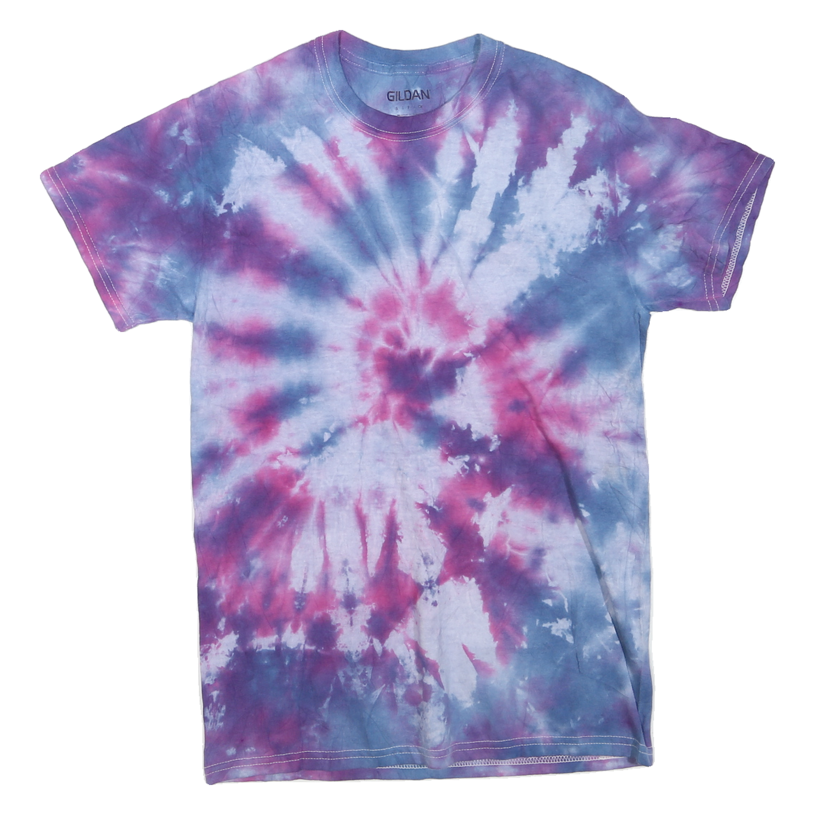 Buy GILDAN Mens Blue & Purple Tie Dye T-Shirt S Short Sleeve Crew Neck Cotton Blend Refurbished - $14.29 GILDAN Mens Blue & Purple Tie Dye T-Shirt S Short Sleeve Crew Neck Cotton Blend Refurbished - N/A refurbished available on Cerqular