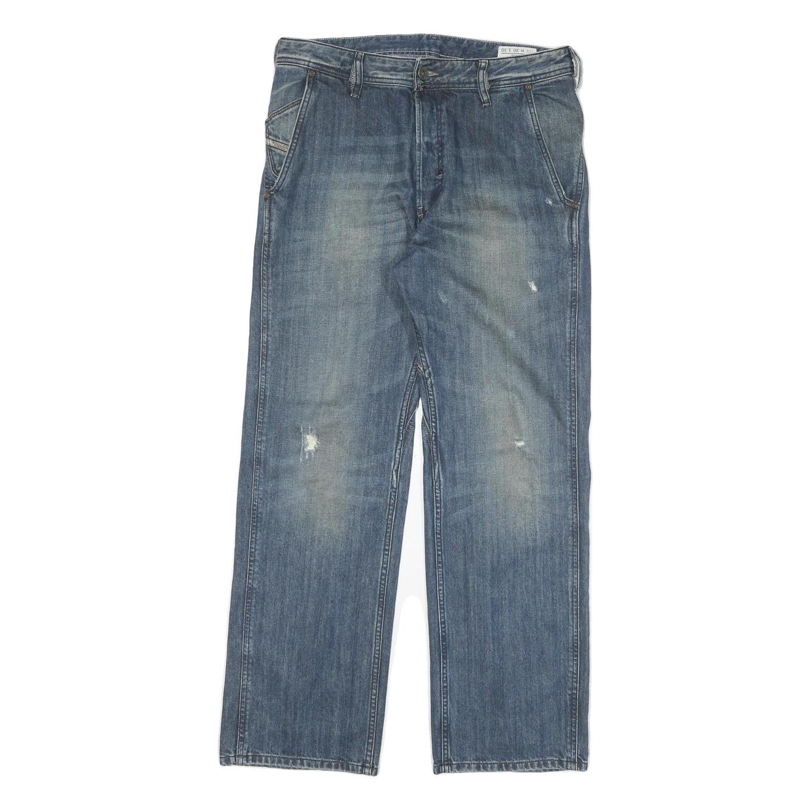 Buy DIESEL Mens Jeans Blue Regular Straight Denim Medium W30 L30 Classic Zip Pocket Refurbished - $41.59 DIESEL Mens Jeans Blue Regular Straight Denim Medium W30 L30 Classic Zip Pocket Refurbished - N/A refurbished available on Cerqular