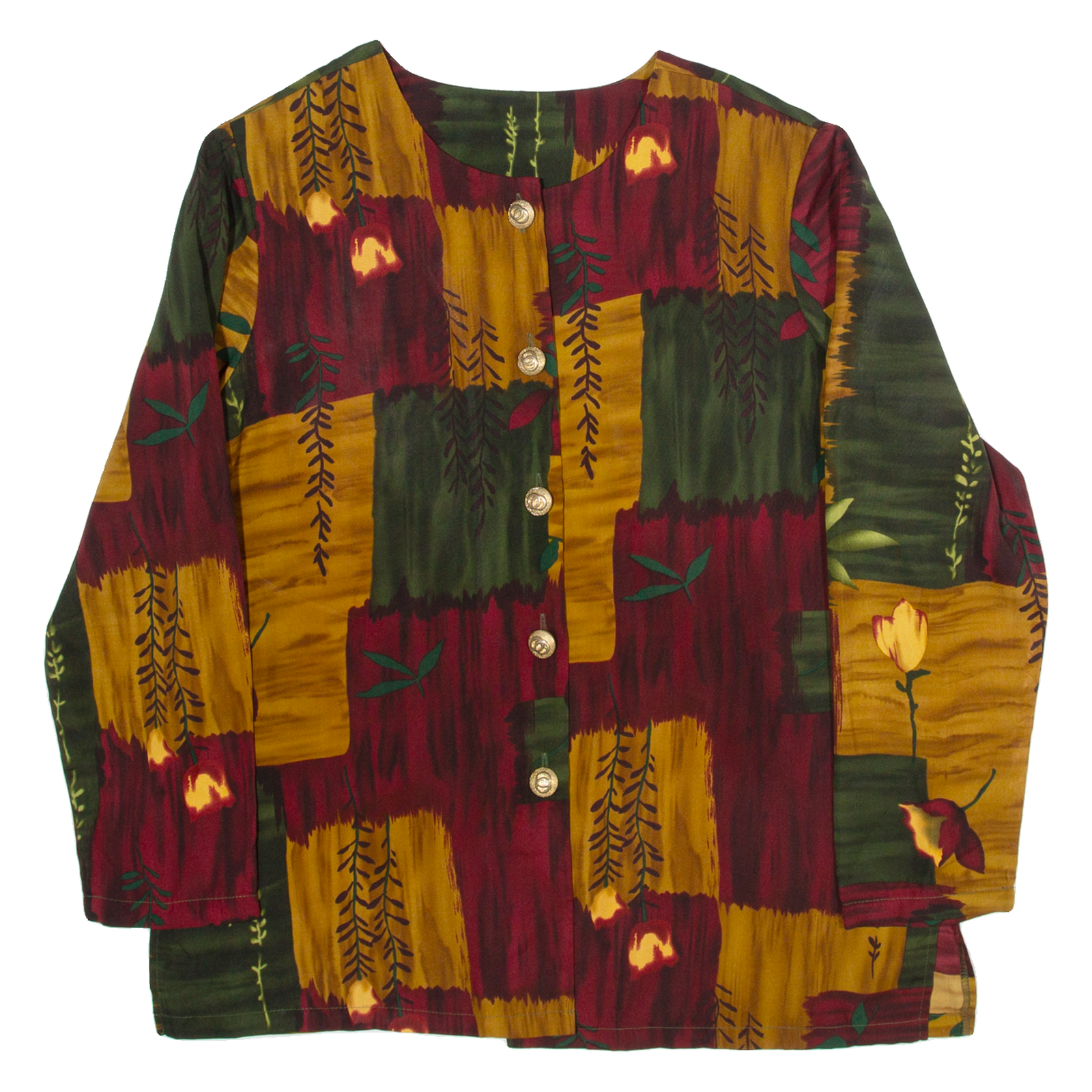 Buy ELISABETH WILLIAMS Womens Printed Blouse Brown Long Sleeve Crazy Pattern M Refurbished - $16.89 ELISABETH WILLIAMS Womens Printed Blouse Brown Long Sleeve Crazy Pattern M Refurbished - N/A refurbished available on Cerqular