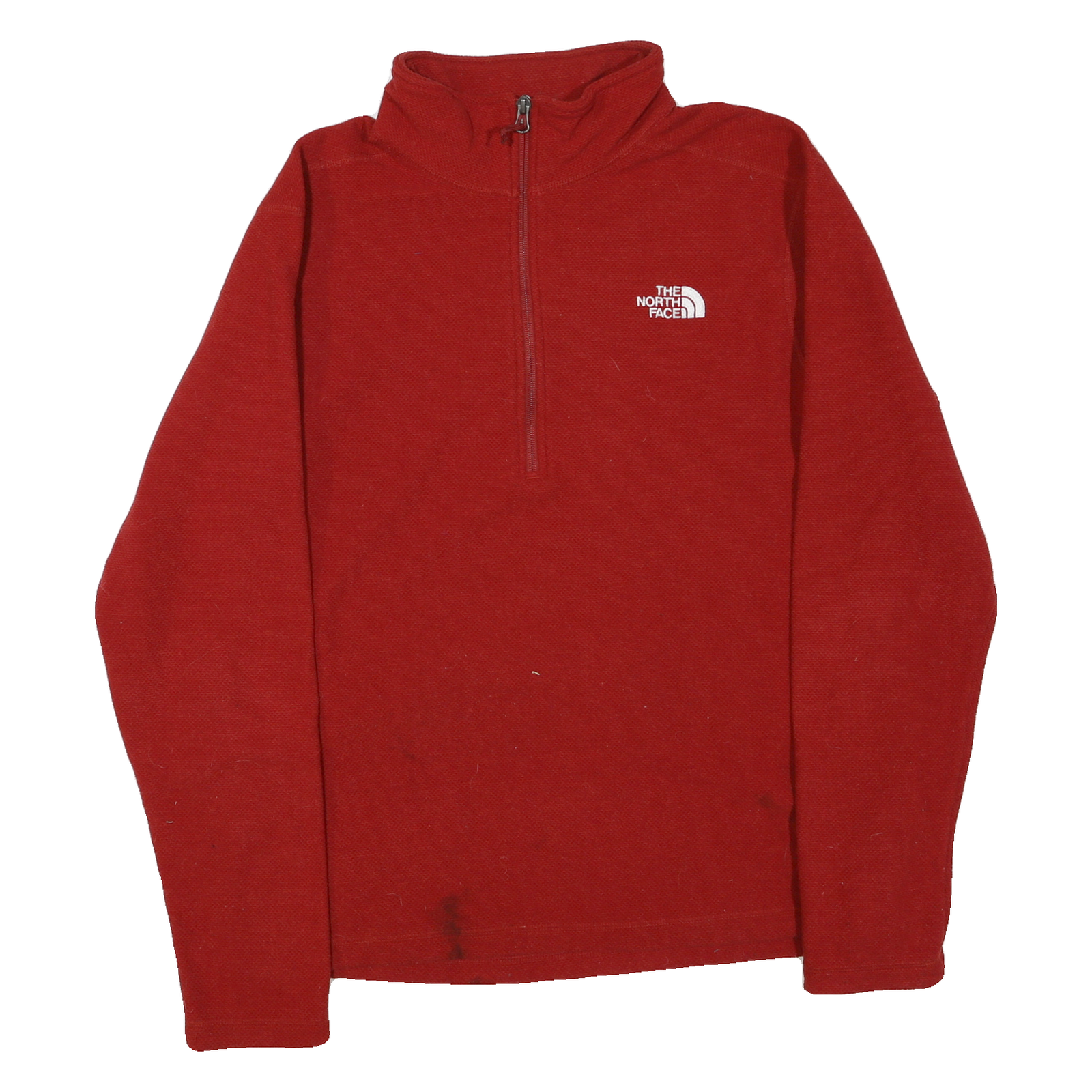 THE NORTH FACE Mens Red Jacket M Polyester Blend Zip Front Plain Casual Outdoor Refurbished - N/A refurbished available on Cerqular