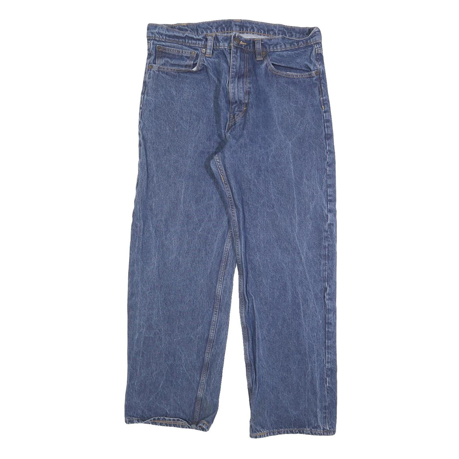 LEVI'S Mens Regular Blue Denim Classic Fit Zip Jeans W34 L29 Stylish Comfort Refurbished - N/A refurbished available on Cerqular