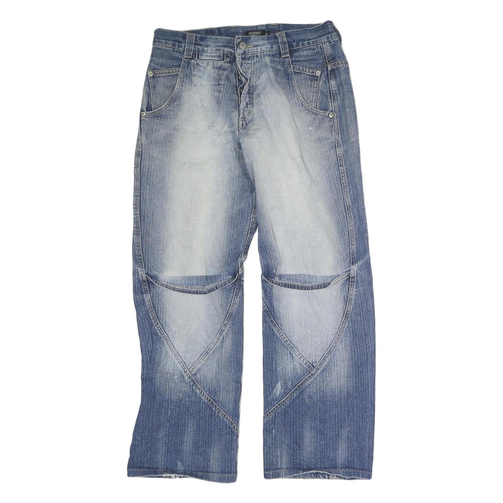 Buy HACIENDA Mens Regular Fit Blue Denim Jeans W32 L29 Unique Stitching Zip Closure Refurbished - $23.39 HACIENDA Mens Regular Fit Blue Denim Jeans W32 L29 Unique Stitching Zip Closure Refurbished - N/A refurbished available on Cerqular