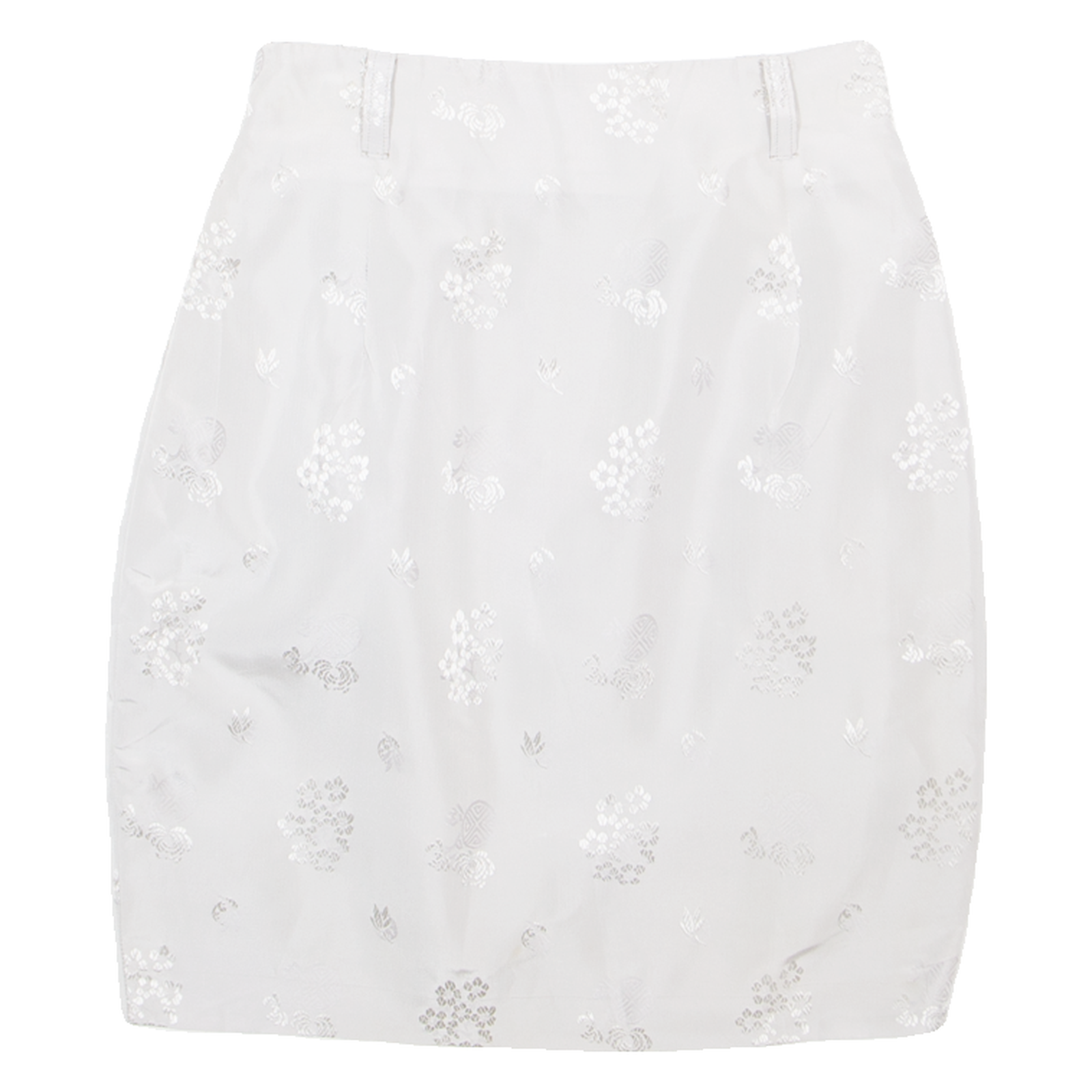 LAMELA Womens Straight Skirt Grey Knee Length Floral XXS Refurbished - N/A refurbished available on Cerqular