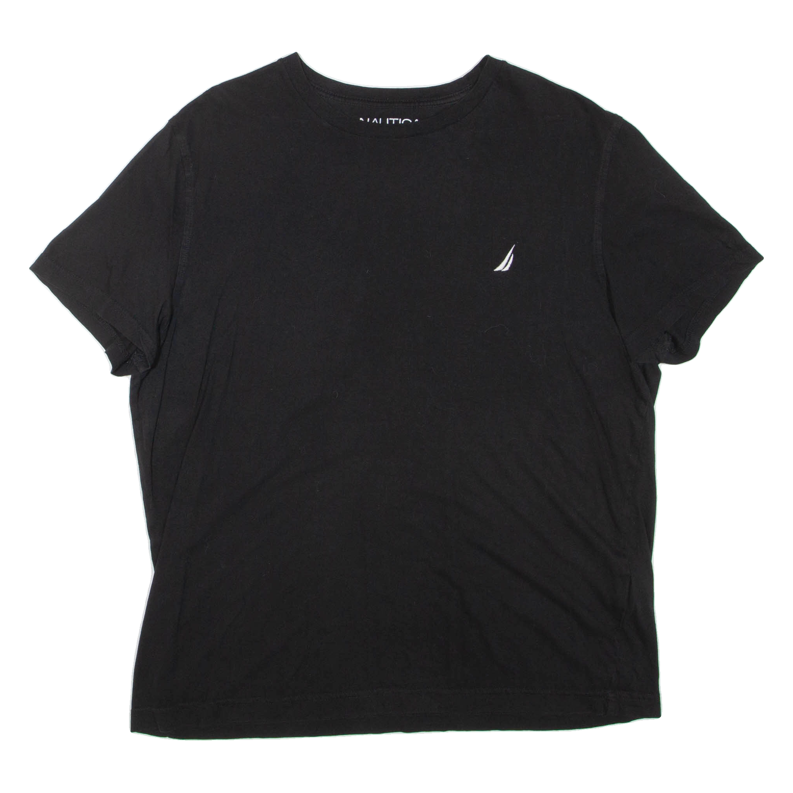 NAUTICA Womens T-Shirt Black L Refurbished - N/A refurbished available on Cerqular