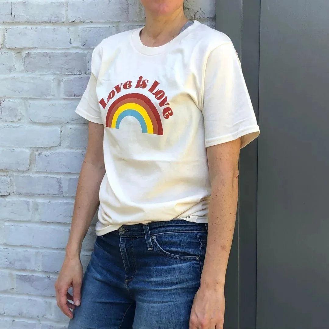 Adult ""Love is Love"" Tee | Size: 2X Refurbished - N/A refurbished available on Cerqular
