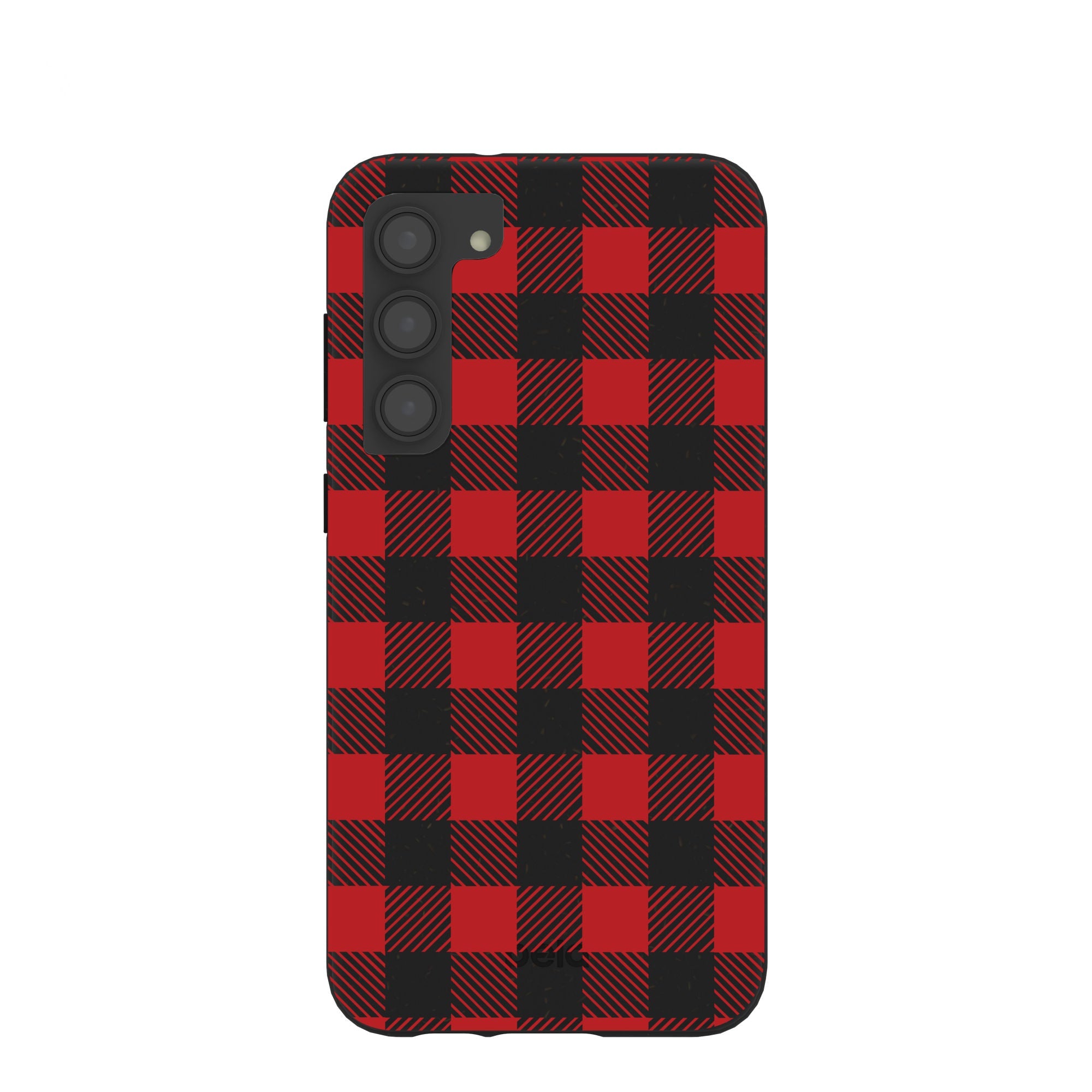 Black Flannel Samsung Galaxy S23+(Plus) Case Refurbished - Pela Case refurbished available on Cerqular