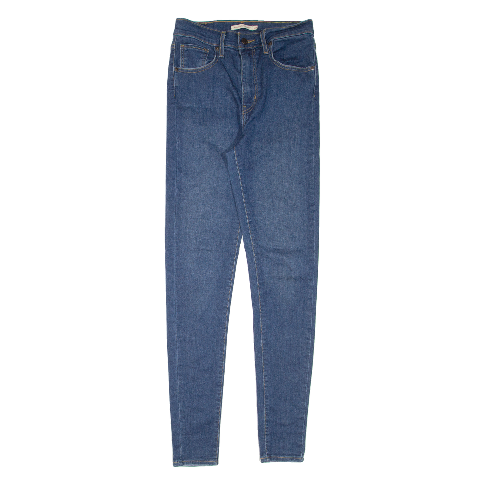 LEVI'S Mile High Womens Jeans Blue Slim Skinny W28 L32 Refurbished - N/A refurbished available on Cerqular