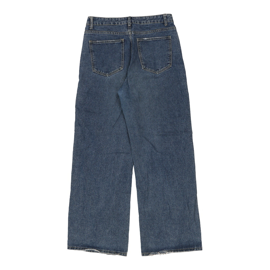 Low Design Jeans - 30W 31L Blue Cotton Blend Refurbished - Thrifted (note: this is a term often used to describe second- refurbished available on Cerqular
