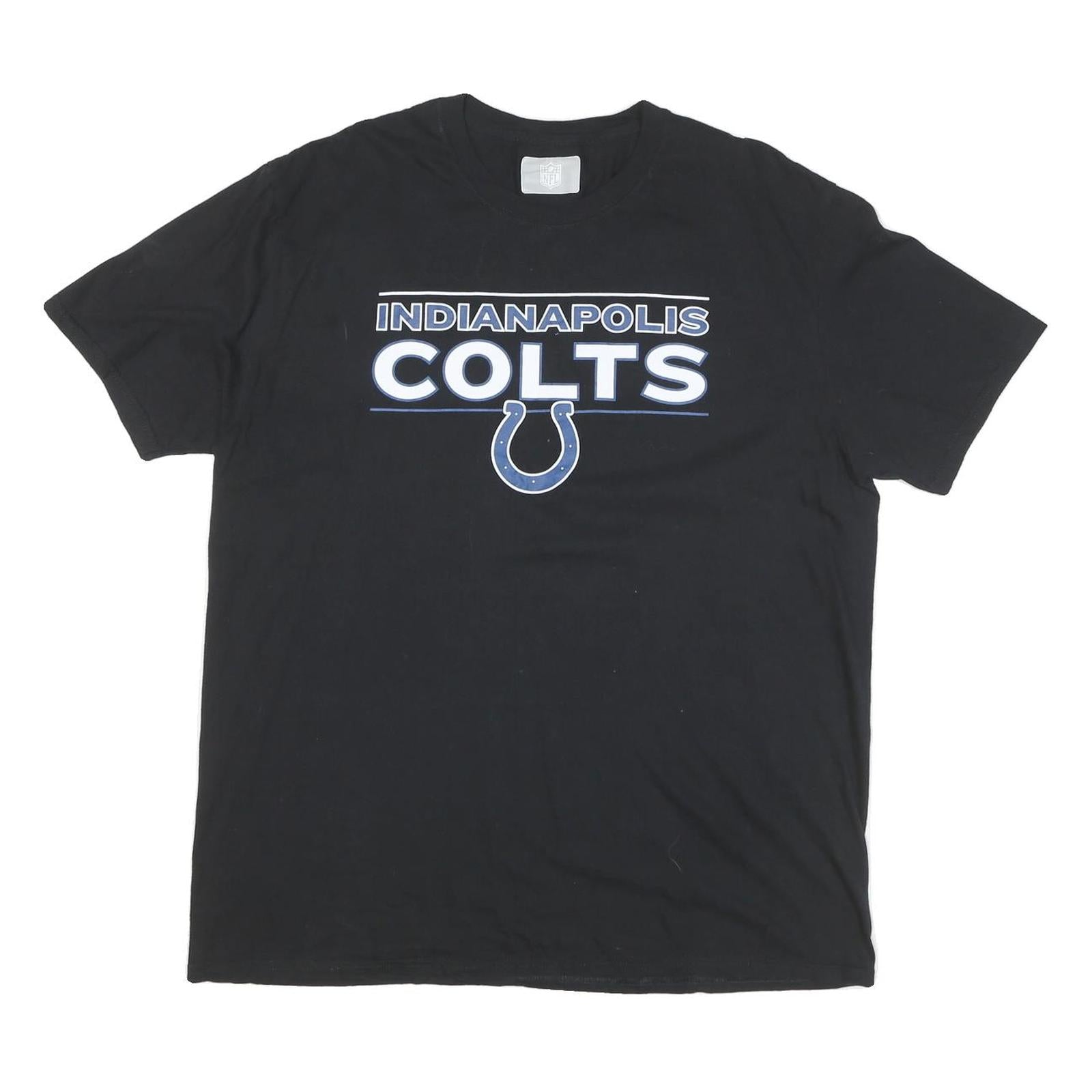 Buy NFL Mens Black Indianapolis Colts Graphic T-Shirt XL Short Sleeve Crew Neck Refurbished - $22.09 NFL Mens Black Indianapolis Colts Graphic T-Shirt XL Short Sleeve Crew Neck Refurbished - N/A refurbished available on Cerqular