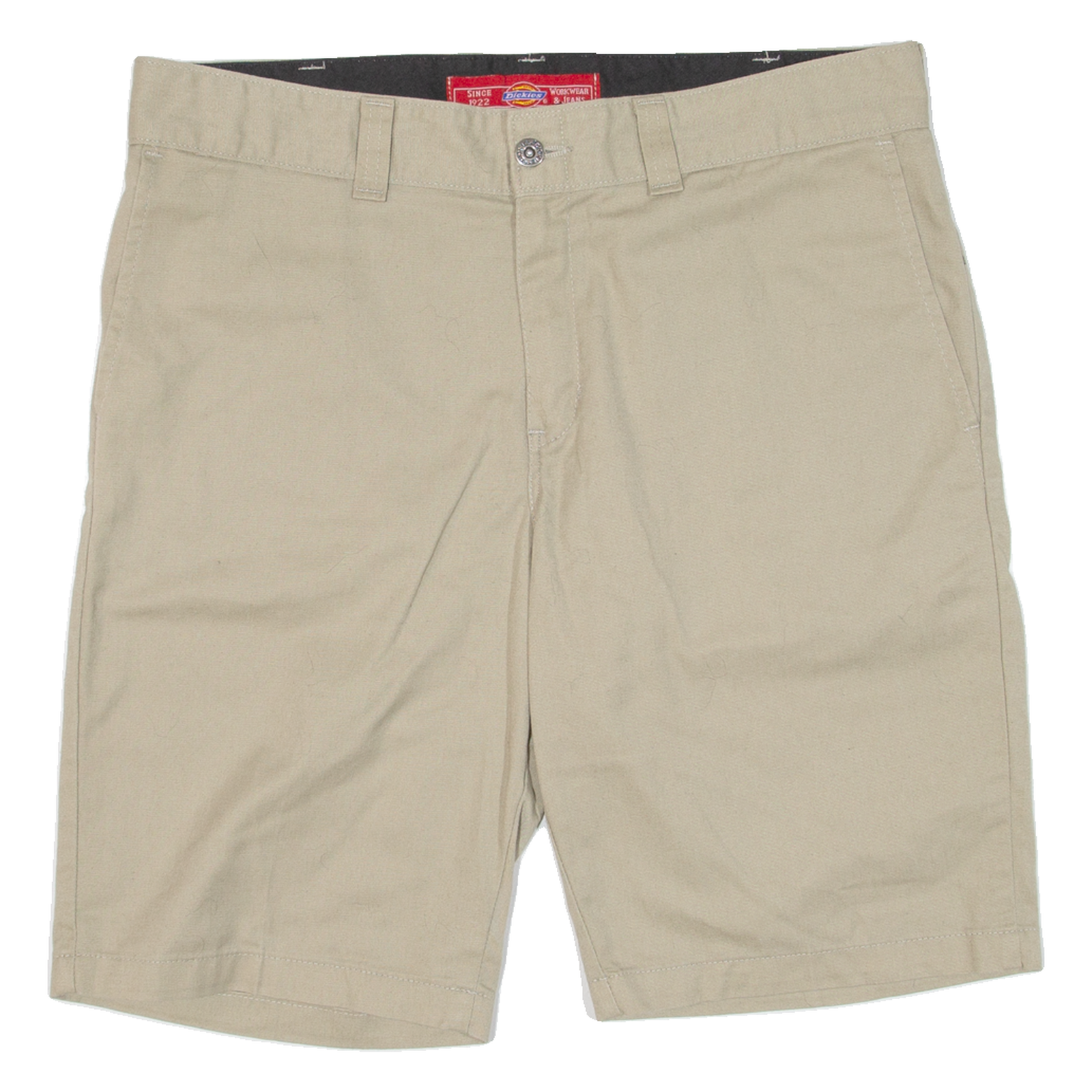 DICKIES Mens Workwear Shorts Beige Slim L W36 Refurbished - N/A refurbished available on Cerqular
