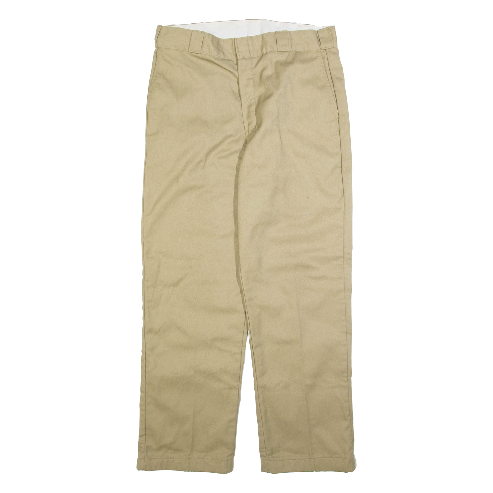 DICKIES Lined Mens Trousers Beige Relaxed Straight W34 L29 Refurbished - N/A refurbished available on Cerqular