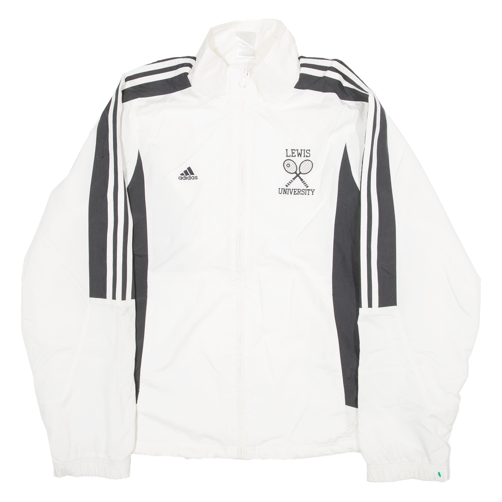 ADIDAS Mesh Lined Lewis University Mens Shell Jacket White M Refurbished - N/A refurbished available on Cerqular