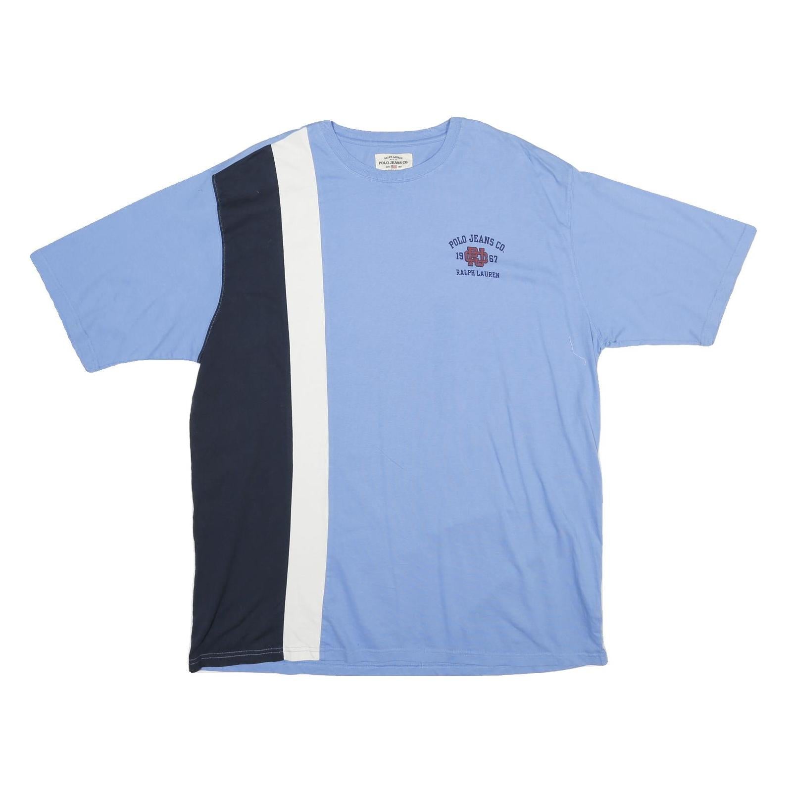 Buy Ralph Lauren Mens Blue Navy & White Polo Jeans Company Graphic T-Shirt XL Short Refurbished - $25.99 Ralph Lauren Mens Blue Navy & White Polo Jeans Company Graphic T-Shirt XL Short Refurbished - N/A refurbished available on Cerqular