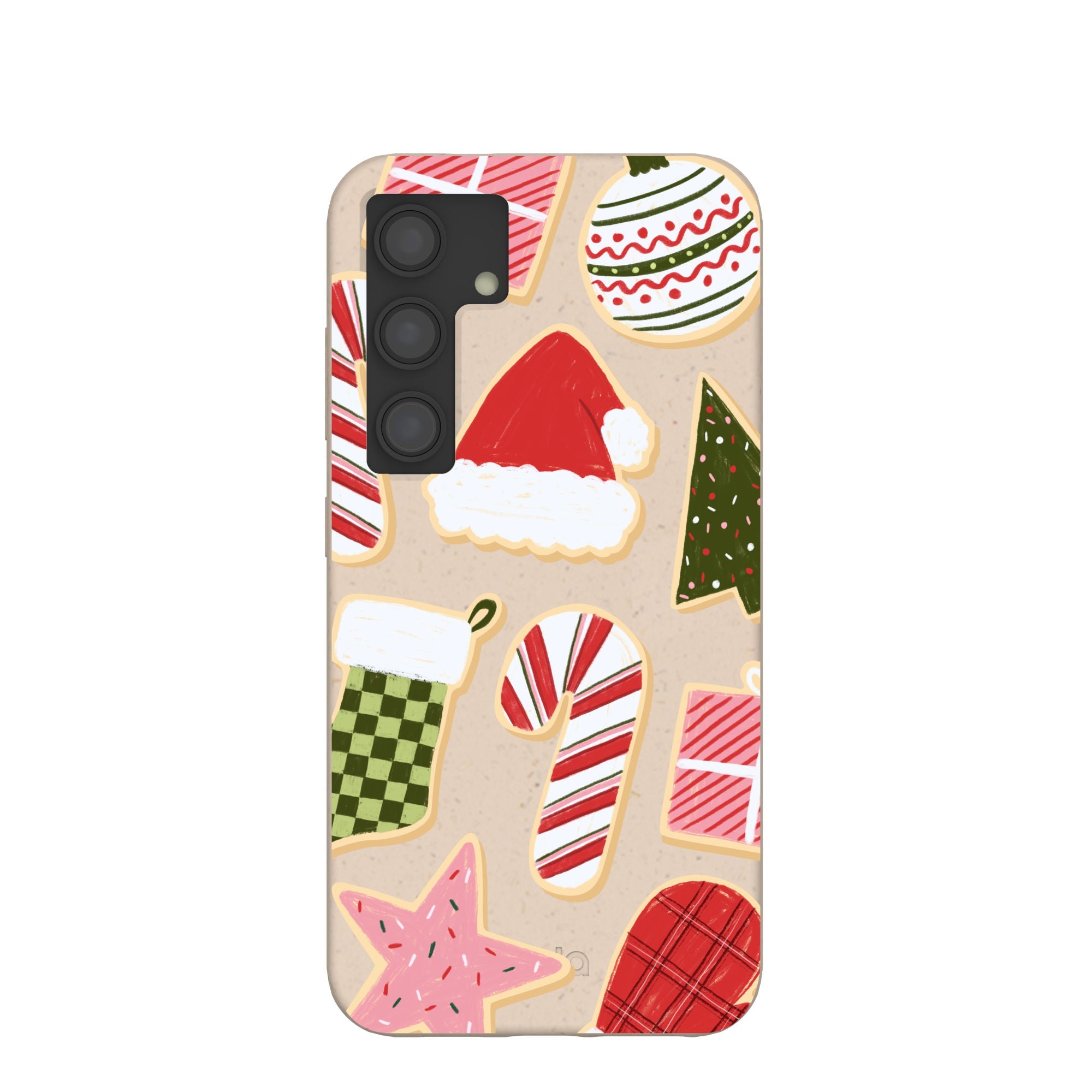 Seashell Festive Cookies Samsung Galaxy S24 Case Refurbished - Pela Case refurbished available on Cerqular