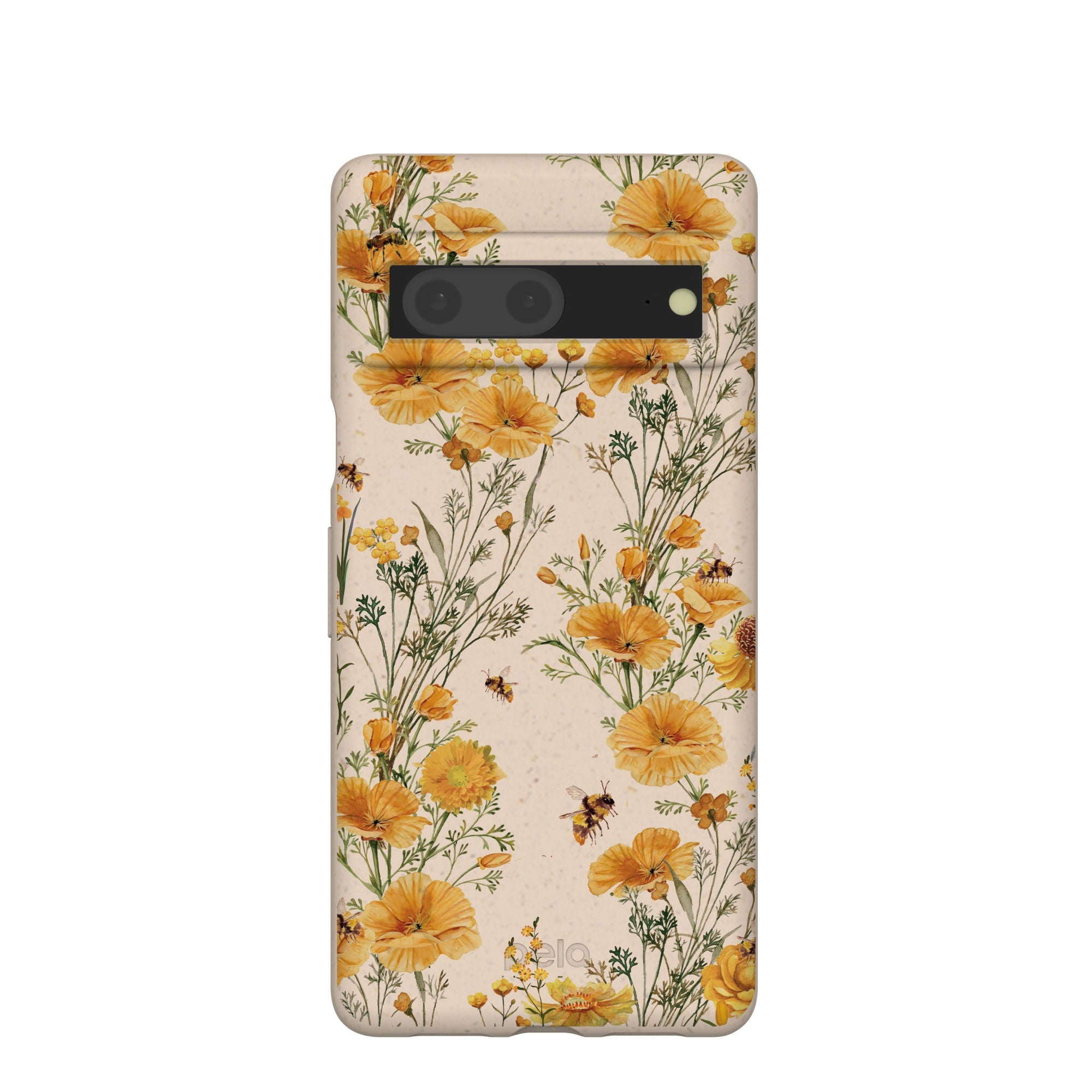 Seashell Vintage Bee Google Pixel 7 Case Refurbished - Pela Case refurbished available on Cerqular