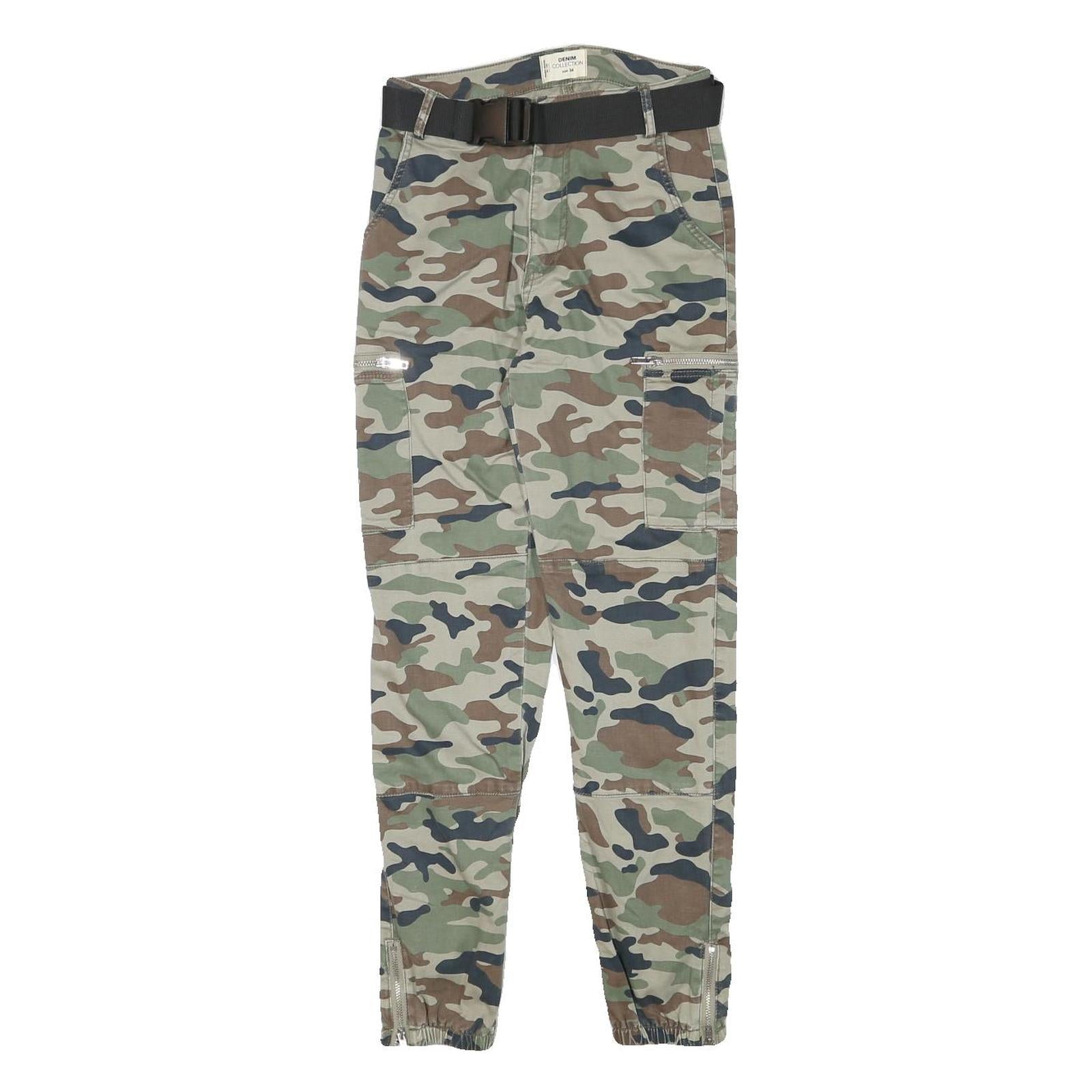 Buy DENIM COLLECTION Womens Cotton Blend Camouflage Slim Leg Trousers W24 L27 Belted Refurbished - $23.39 DENIM COLLECTION Womens Cotton Blend Camouflage Slim Leg Trousers W24 L27 Belted Refurbished - N/A refurbished available on Cerqular
