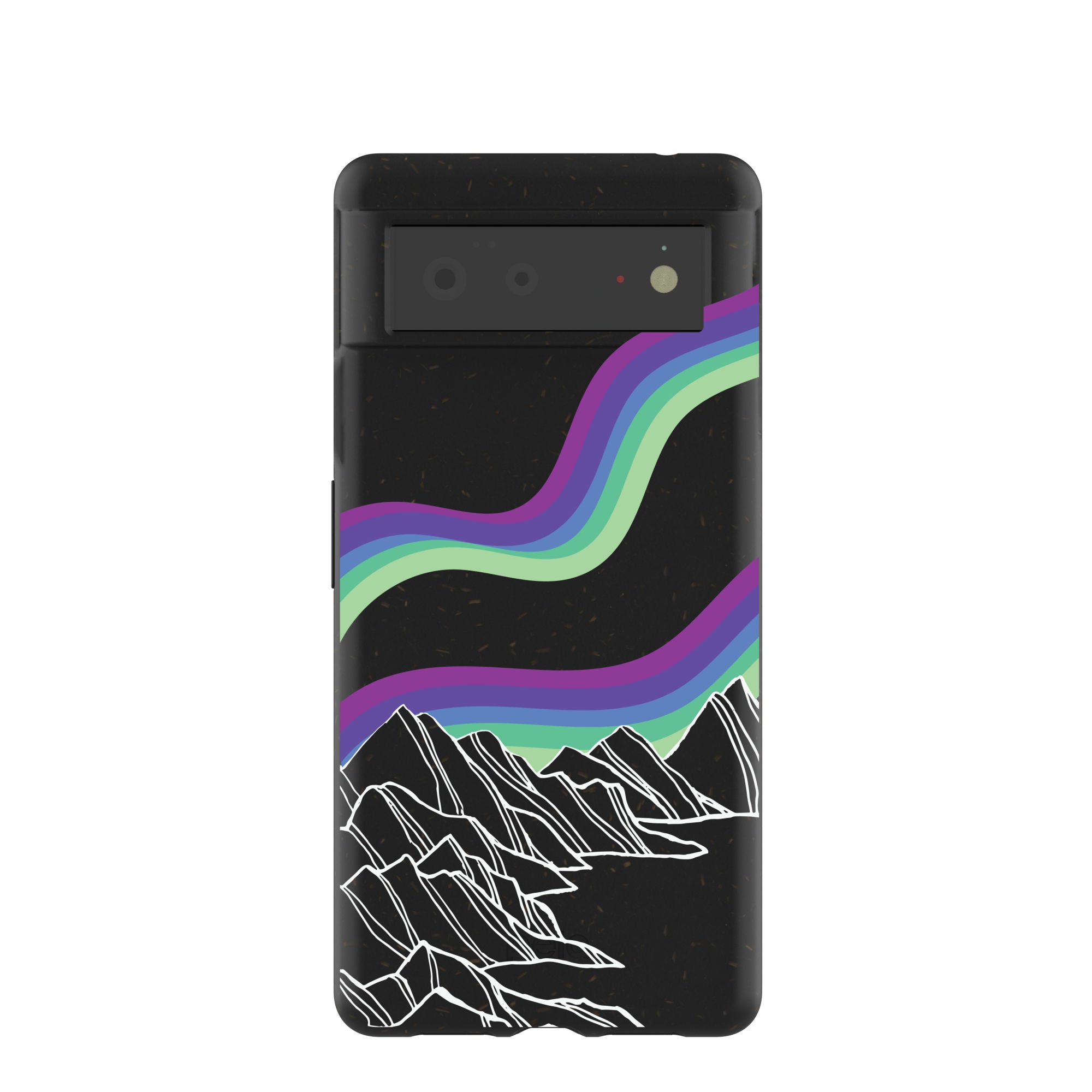 Black Glow Google Pixel 6 Case Refurbished - Pela Case refurbished available on Cerqular