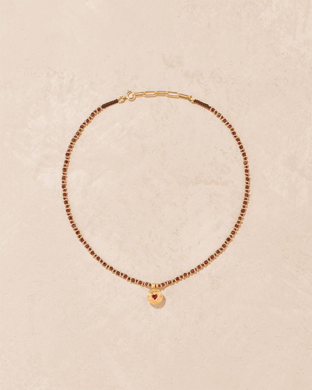 Buy Necklace Prema K Collier Grenat | Color: GRENAT | Size: U Refurbished - $434.28 Necklace Prema K Collier Grenat | Color: GRENAT | Size: U Refurbished - Rue Madame is a known brand, and the standardized name is " refurbished available on Cerqular