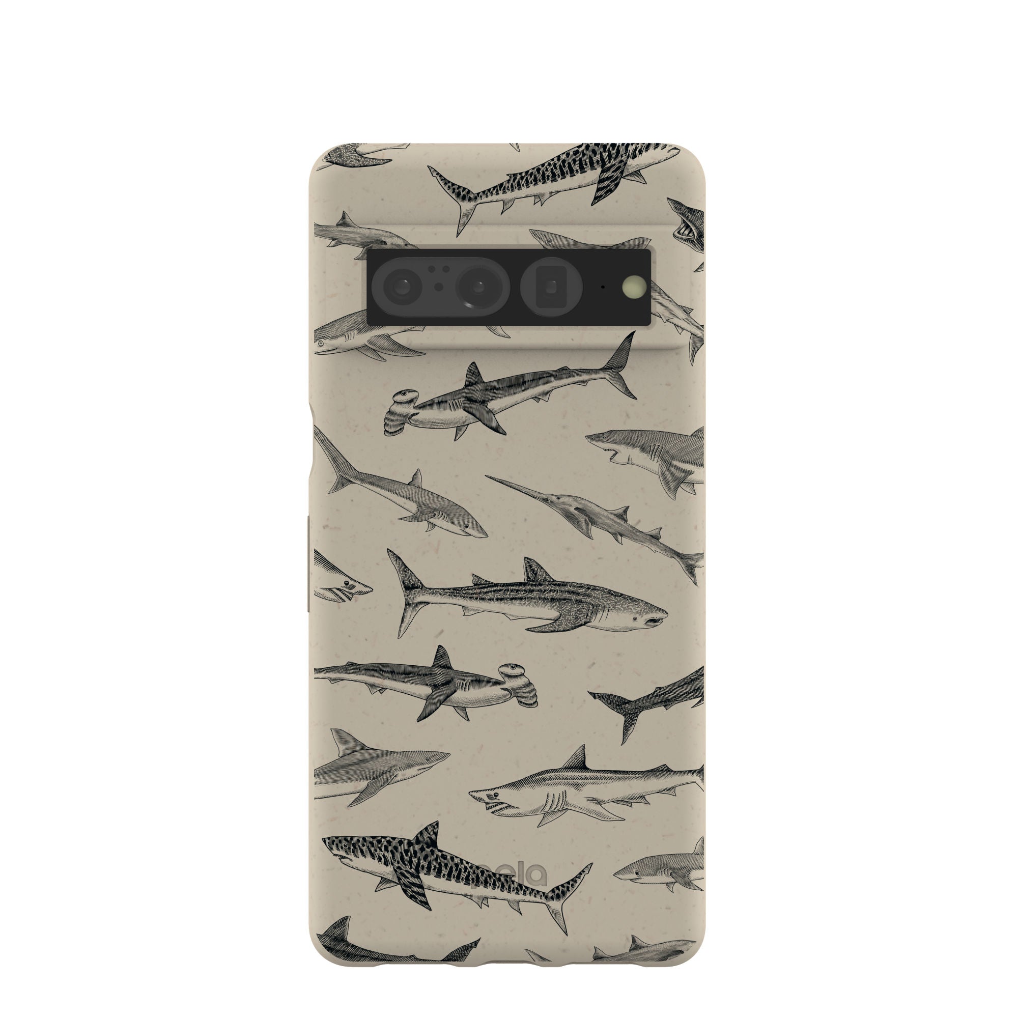 London Fog Shark World Google Pixel 7 Pro Case Refurbished - Pela Case refurbished available on Cerqular
