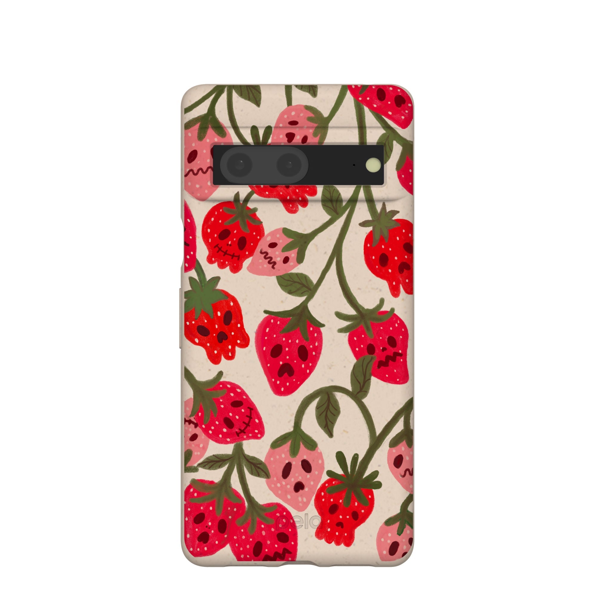 Buy Seashell Strawboories Google Pixel 7 Case Refurbished - $65.00 Seashell Strawboories Google Pixel 7 Case Refurbished - Pela Case refurbished available on Cerqular