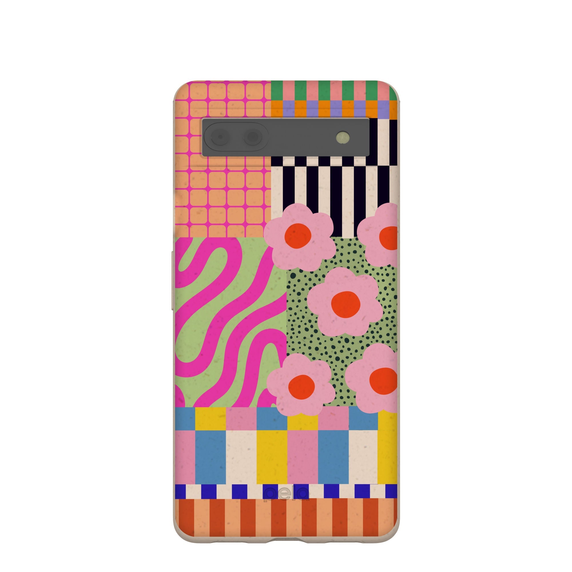 Seashell Abstract Cake Google Pixel 6a Case Refurbished - Pela Case refurbished available on Cerqular
