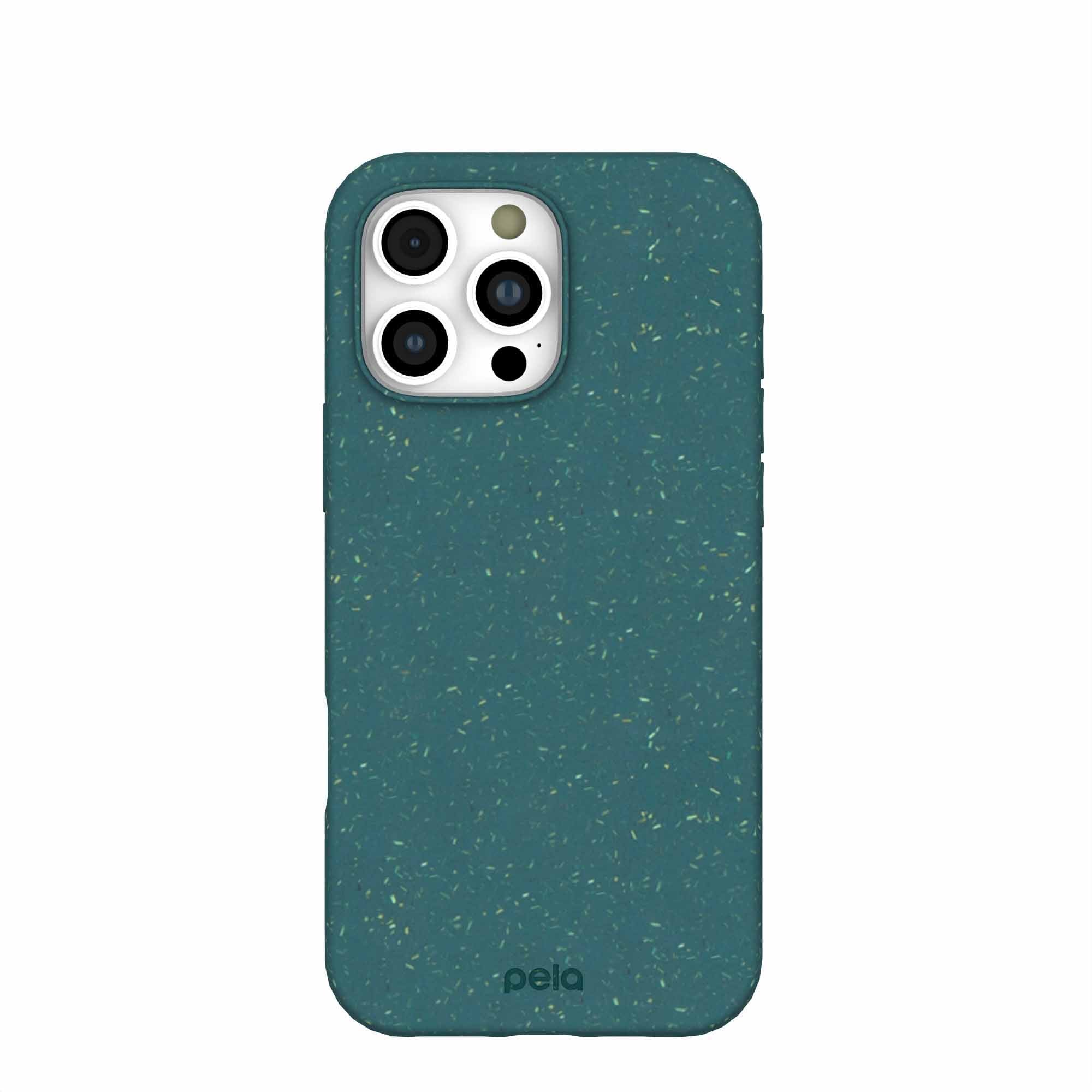 Green iPhone 16 Pro Max Case Refurbished - Pela Case refurbished available on Cerqular
