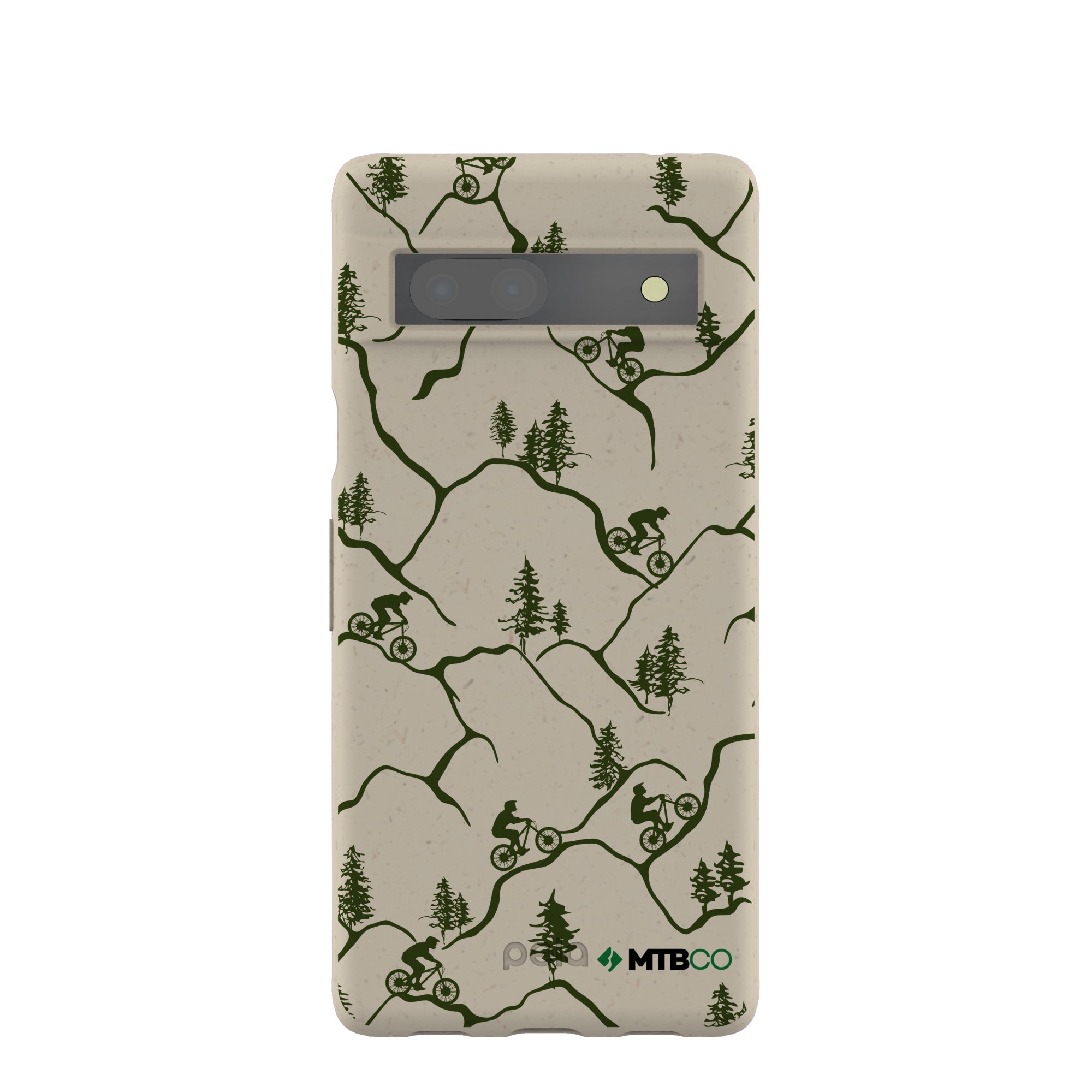 London Fog Bike Trek MTBCO Google Pixel 7a Case Refurbished - Pela Case refurbished available on Cerqular