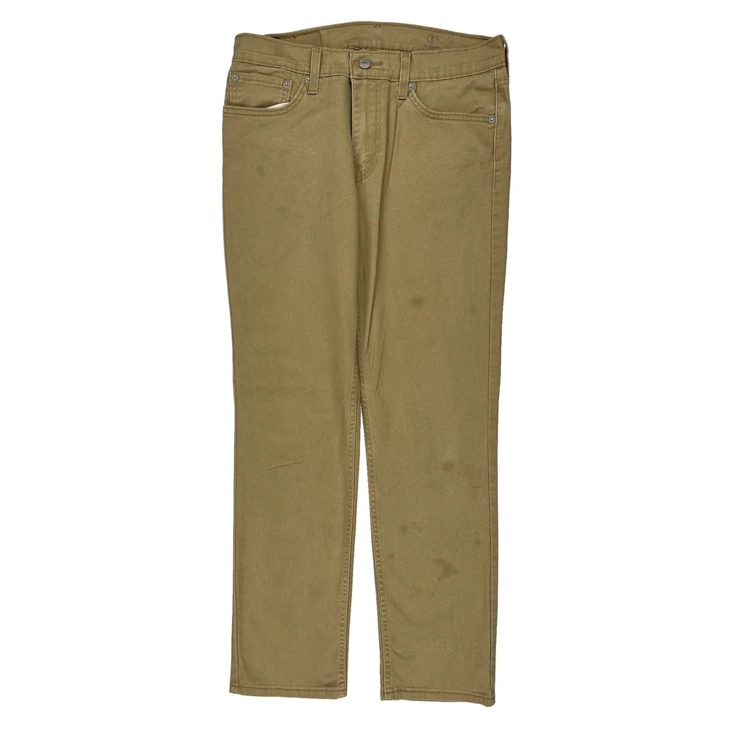 Buy Levis Trousers - 32W 30L Beige Cotton Refurbished - $40.19 Levis Trousers - 32W 30L Beige Cotton Refurbished - Thrifted (note: this is a term often used to describe second- refurbished available on Cerqular