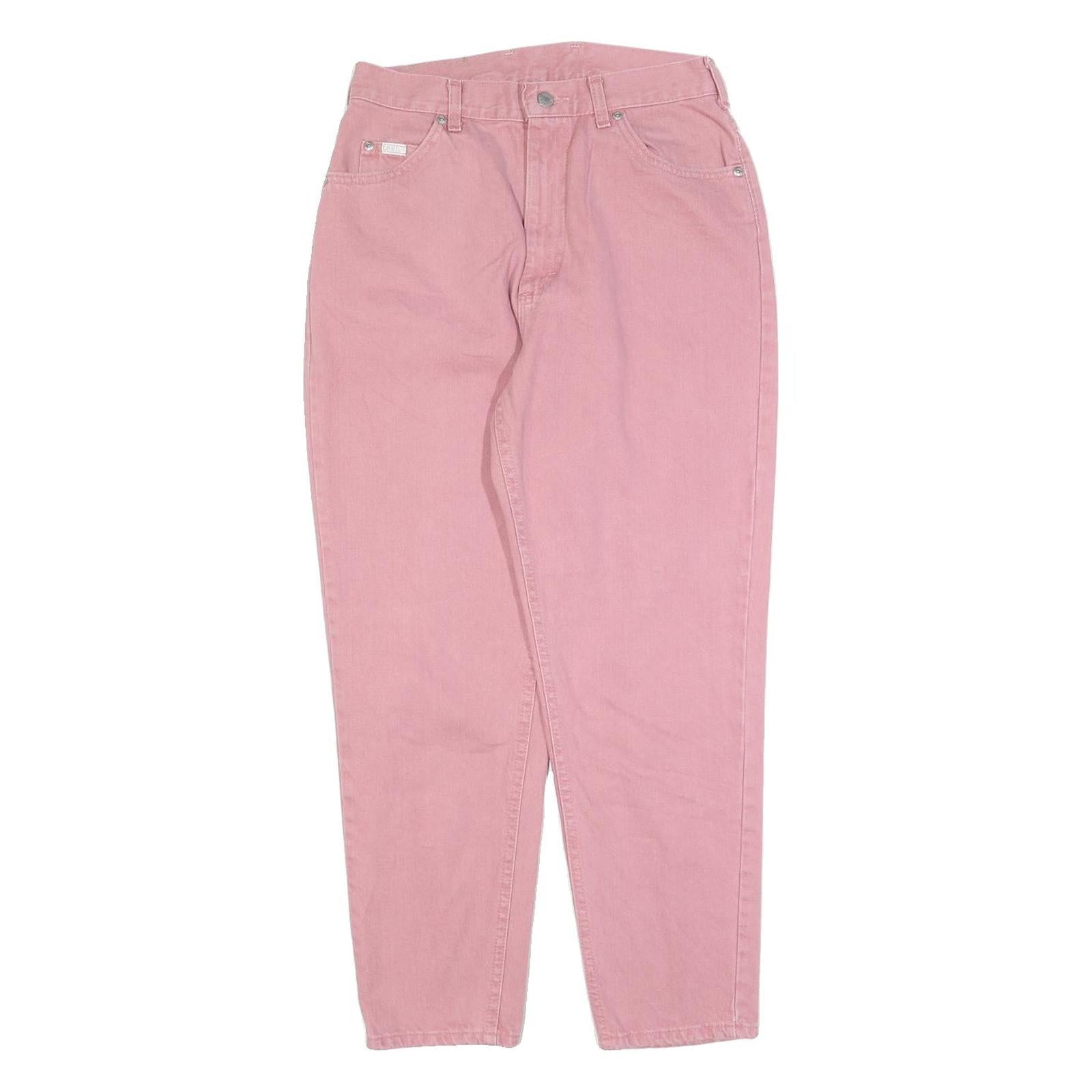 LEE Womens Pink Regular Fit Straight Denim Jeans W29 L28 Casual Cotton Blend Refurbished - N/A refurbished available on Cerqular
