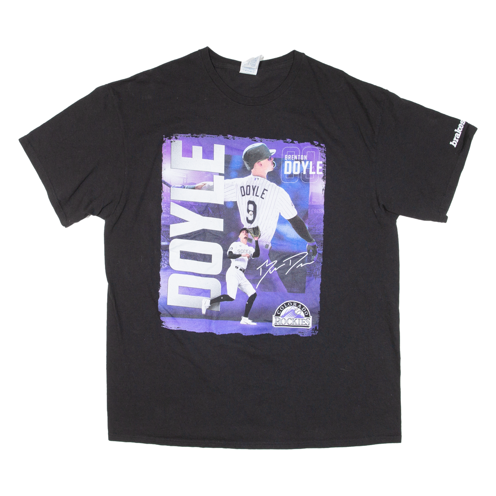 DELTA Brenton Doyle Mens T-Shirt Black USA XL Refurbished - N/A refurbished available on Cerqular