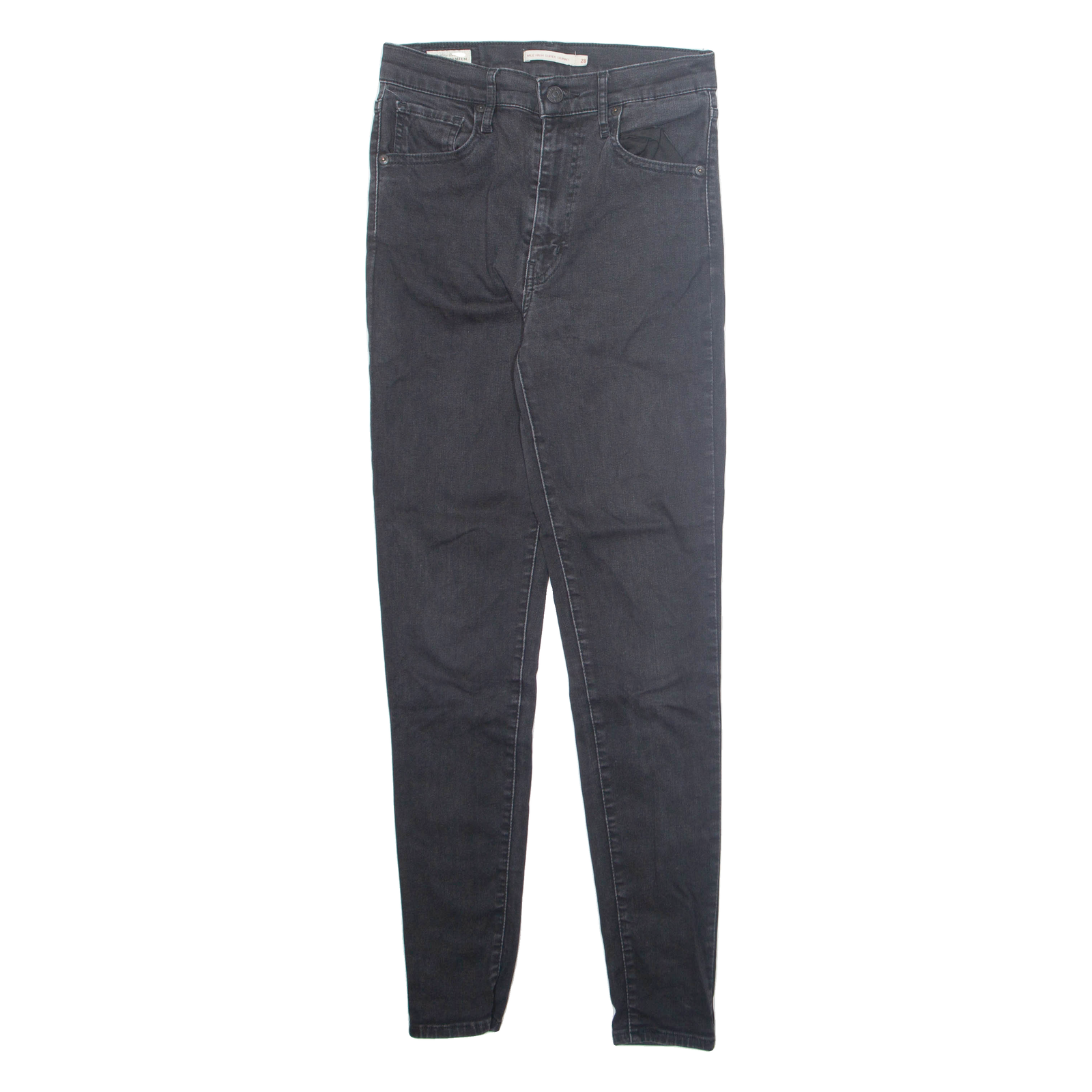 LEVI'S Mile High BIG E Womens Jeans Grey Slim Skinny W28 L30 Refurbished - N/A refurbished available on Cerqular