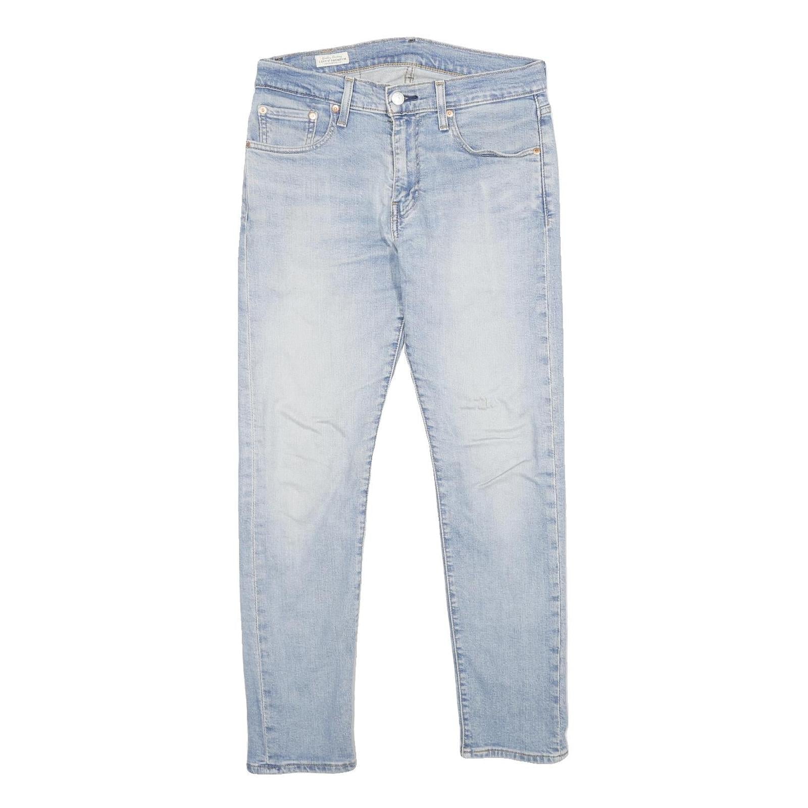 LEVI'S 512 BIG E Mens Slim Light Blue Denim W29 L30 Slim Fit Jeans Zip Closure Refurbished - N/A refurbished available on Cerqular