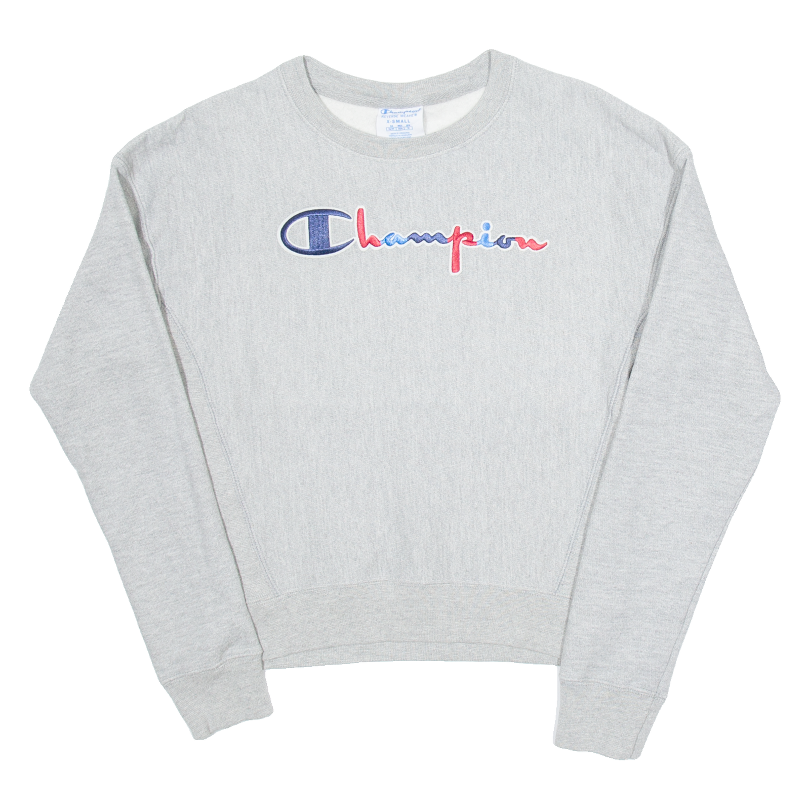 CHAMPION Mens Sweatshirt Grey XS Refurbished - N/A refurbished available on Cerqular
