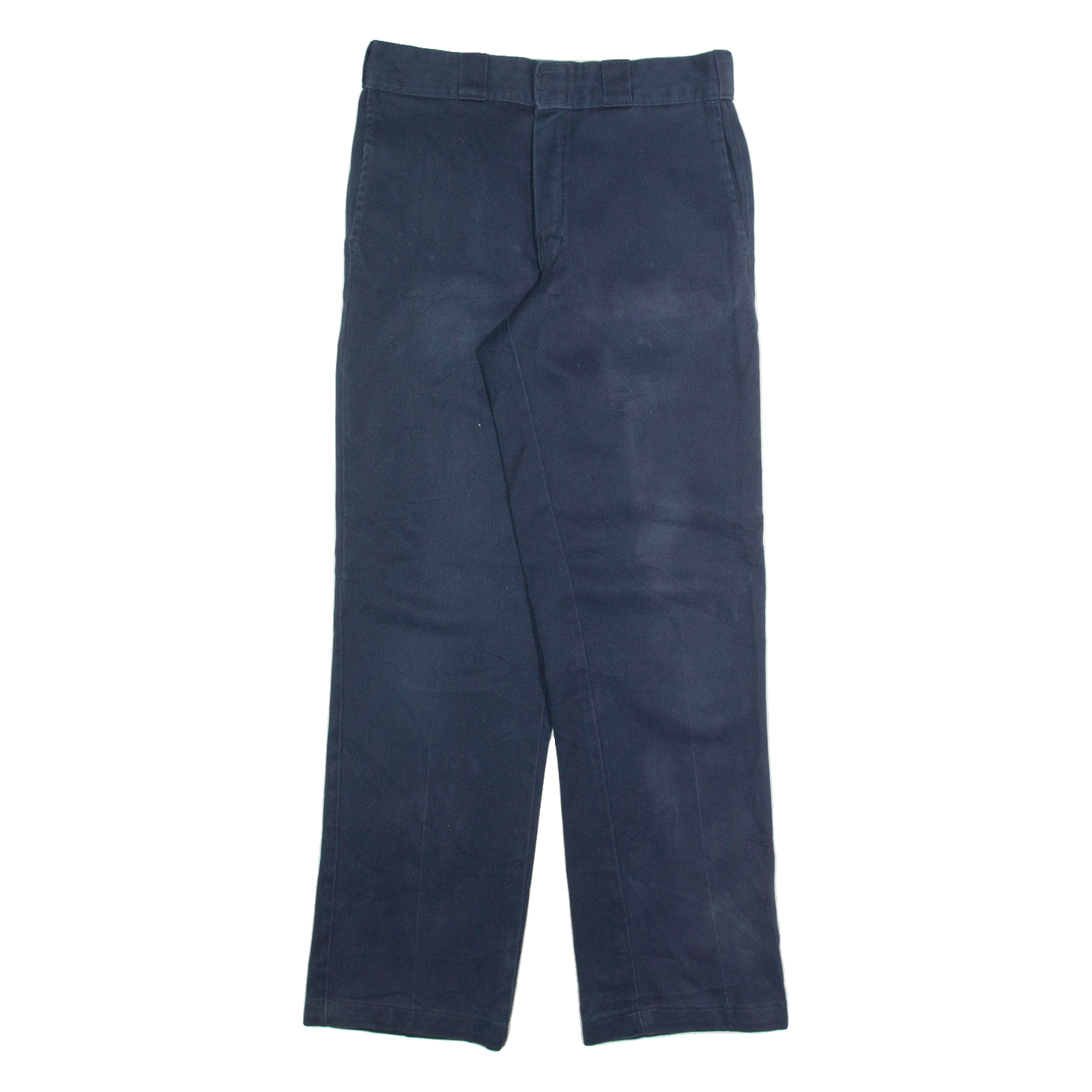 DICKIES Chino Mens Trousers Blue Regular Straight W30 L32 Refurbished - N/A refurbished available on Cerqular