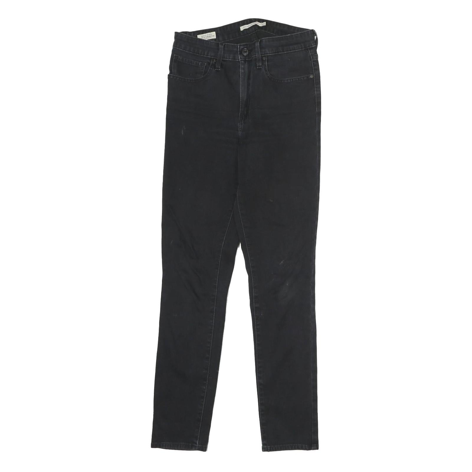 LEVI'S 721 Womens Slim Black Denim Slim Skinny Jeans W27 L28 Stylish Fit Refurbished - N/A refurbished available on Cerqular