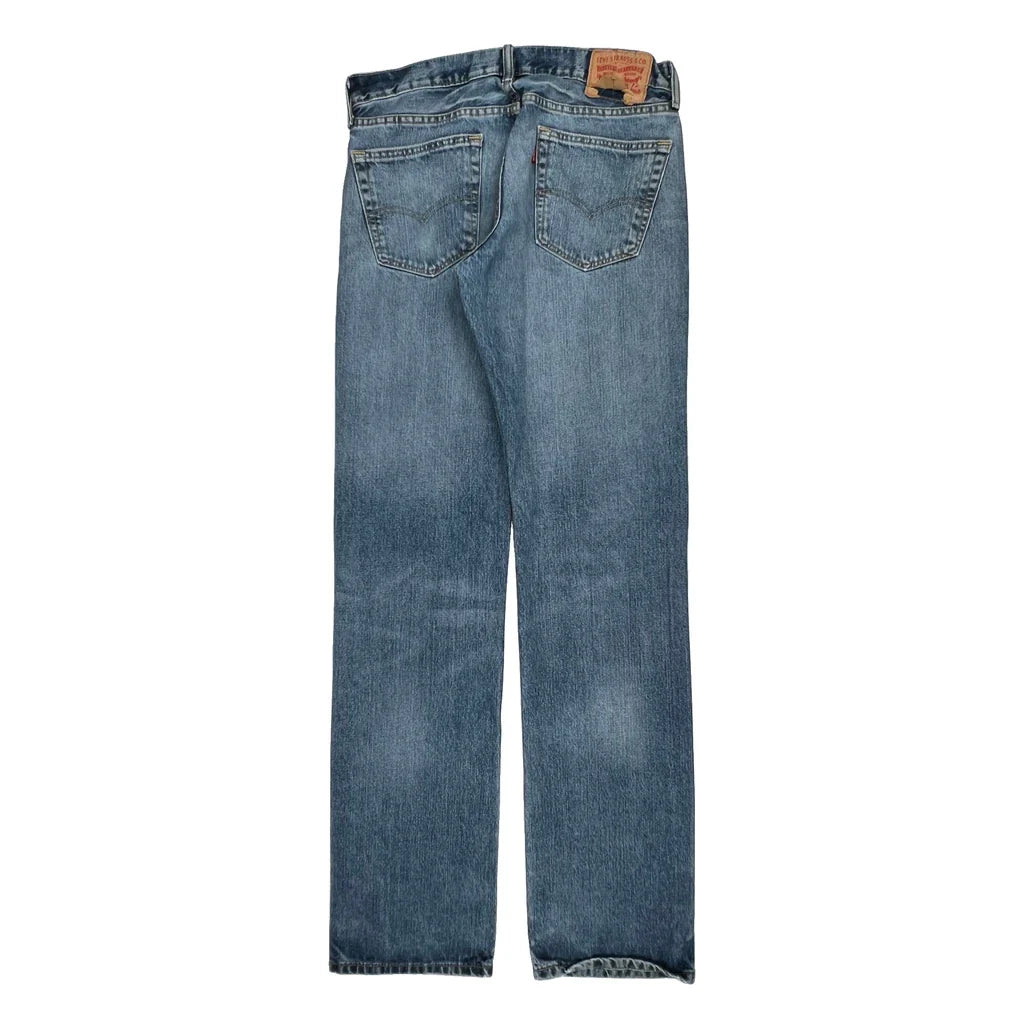 Levis Jeans - 33W 31L Blue Cotton Refurbished - Thrifted (note: this is a term often used to describe second- refurbished available on Cerqular