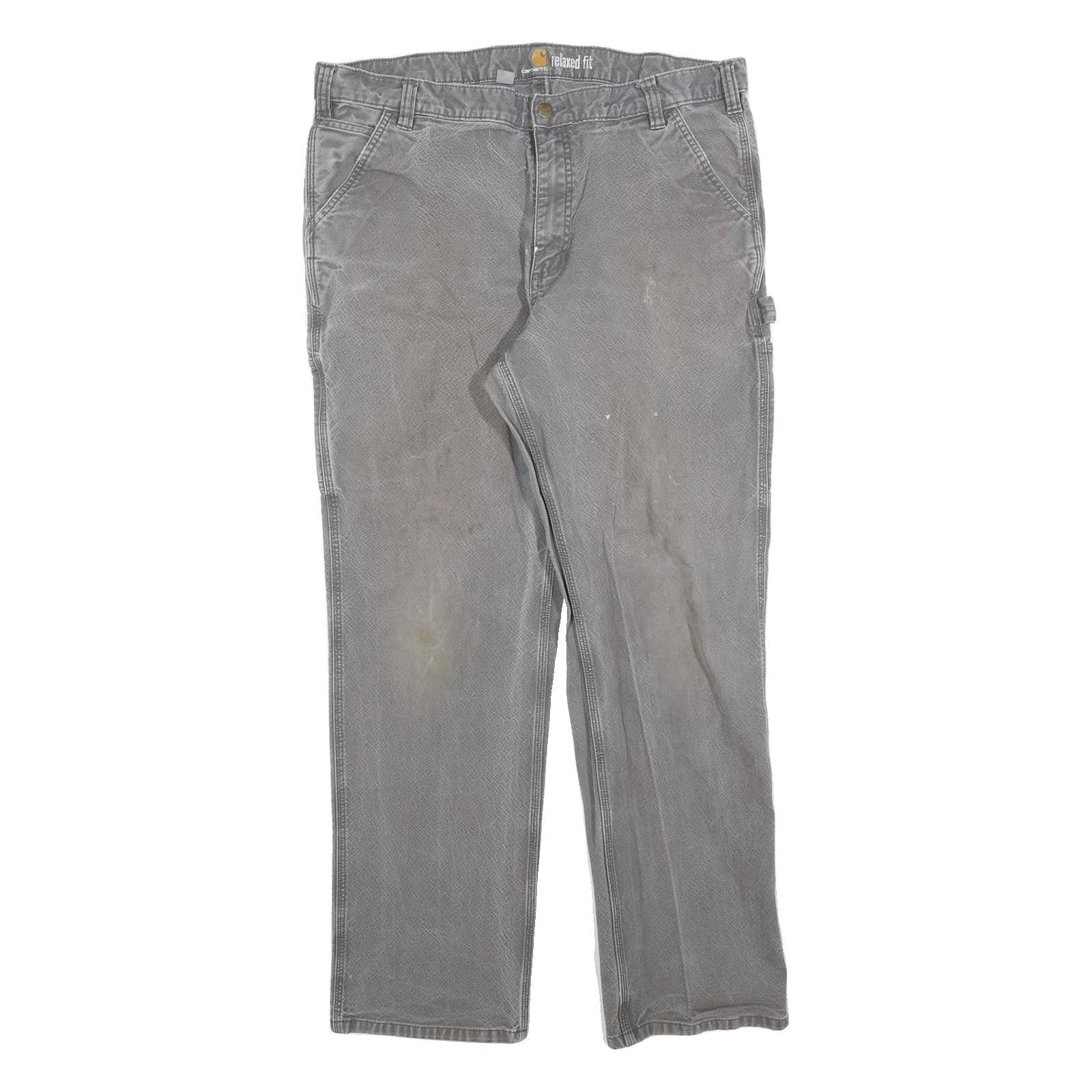 Buy CARHARTT Mens Relaxed Fit Grey Denim Jeans W40 L34 Workwear Casual Zip Fly Refurbished - $49.39 CARHARTT Mens Relaxed Fit Grey Denim Jeans W40 L34 Workwear Casual Zip Fly Refurbished - N/A refurbished available on Cerqular