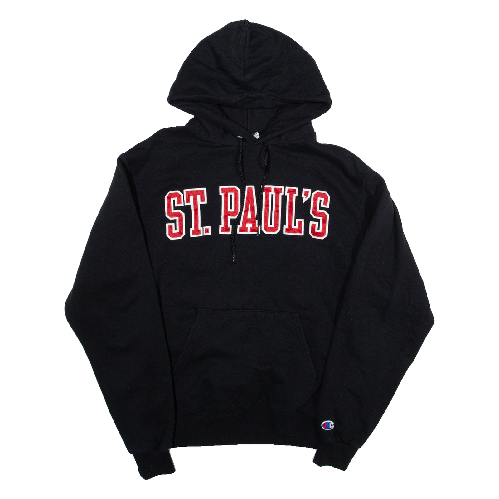 CHAMPION St.Paul's Mens Black Hoodie USA M Refurbished - N/A refurbished available on Cerqular