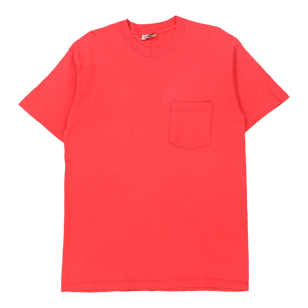 Buy Single Stitch Exit e11even. Pocket T'S Graphic T-Shirt - Large Red Cotton Refurbished - $10.04 Single Stitch Exit e11even. Pocket T'S Graphic T-Shirt - Large Red Cotton Refurbished - Thrifted (note: this is a term often used to describe second- refurbished available on Cerqular
