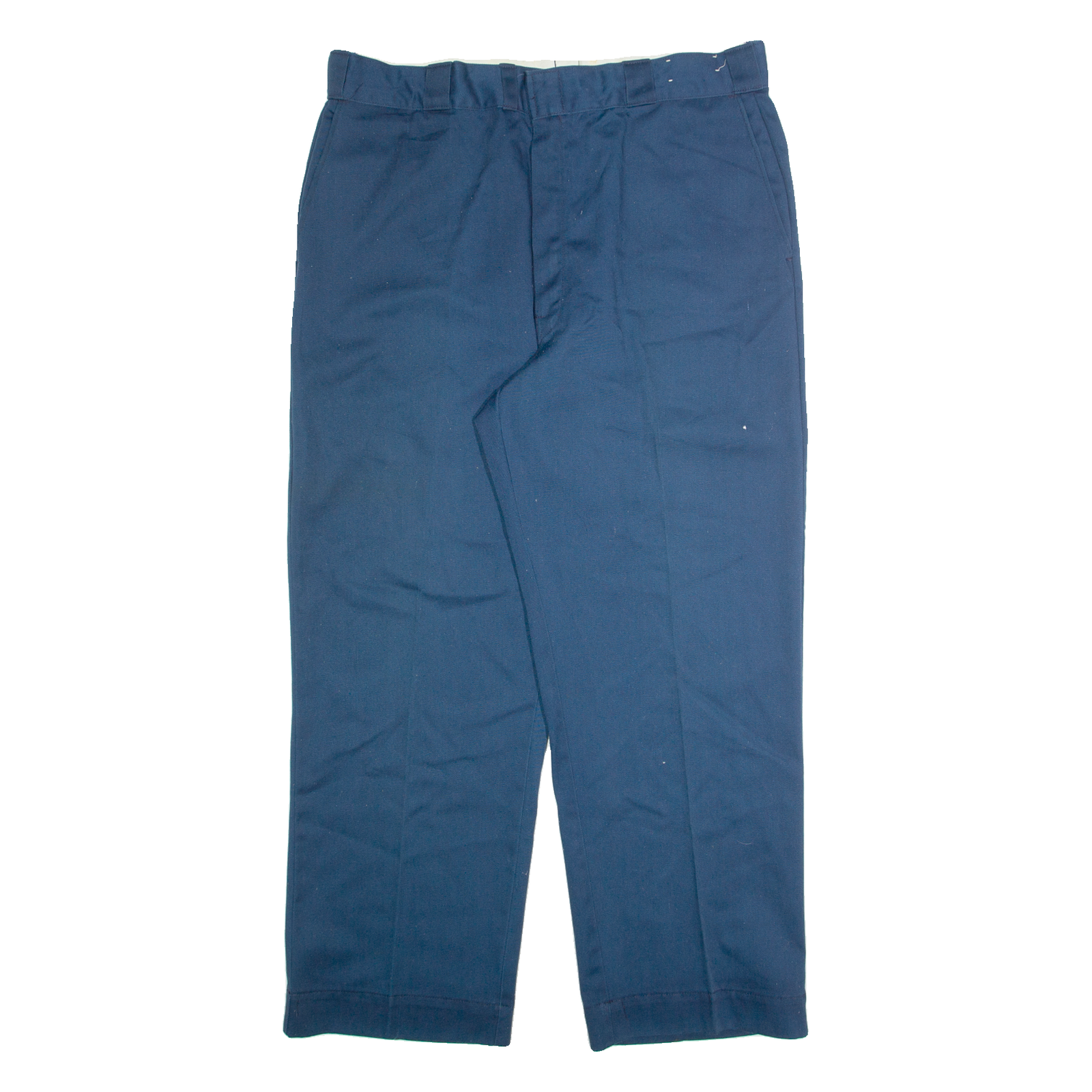 DICKIES Chino Mens Trousers Blue Regular Straight W38 L28 Refurbished - N/A refurbished available on Cerqular