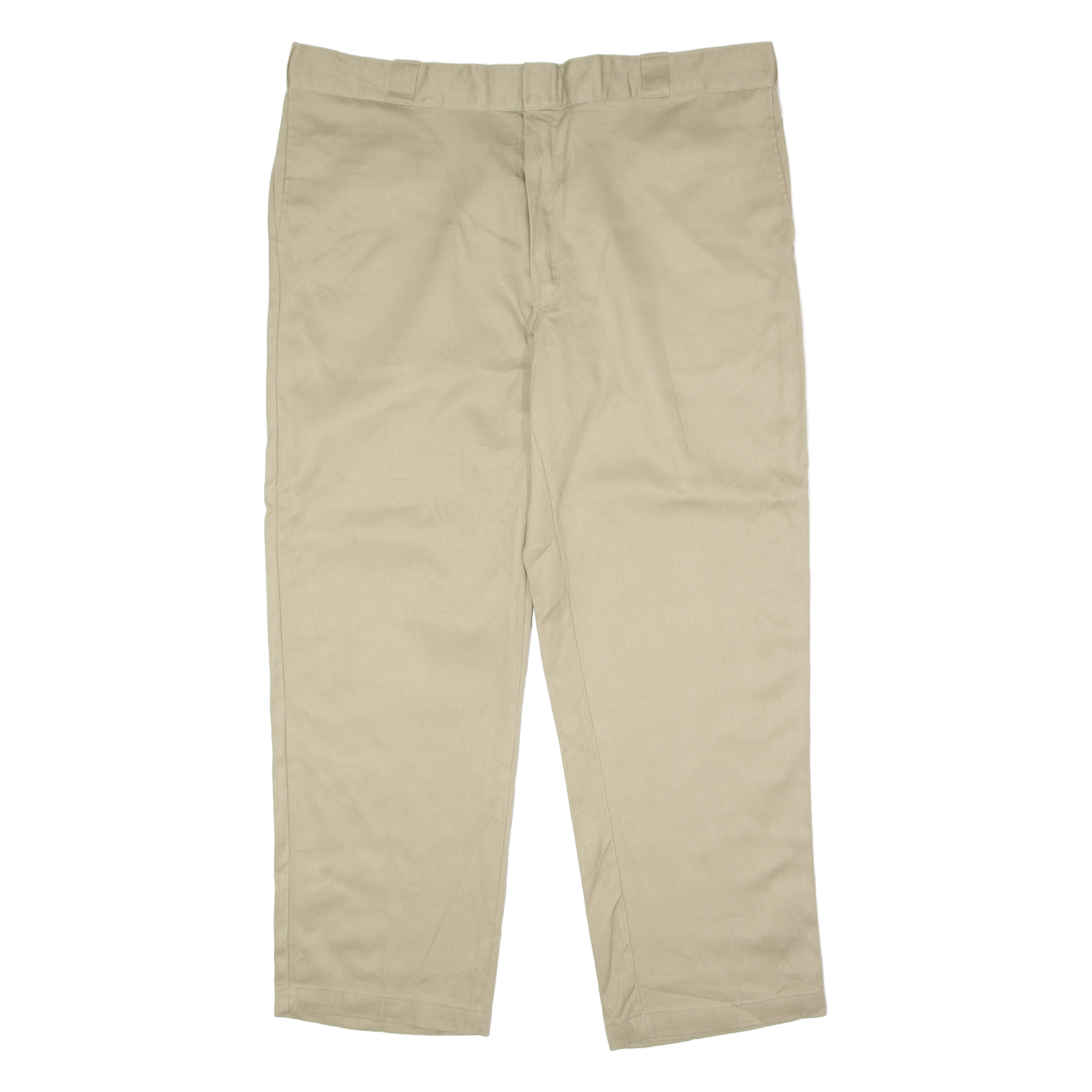 DICKIES 874 Original Workwear Mens Twill Trousers Beige Regular Straight W42 L20 Refurbished - N/A refurbished available on Cerqular