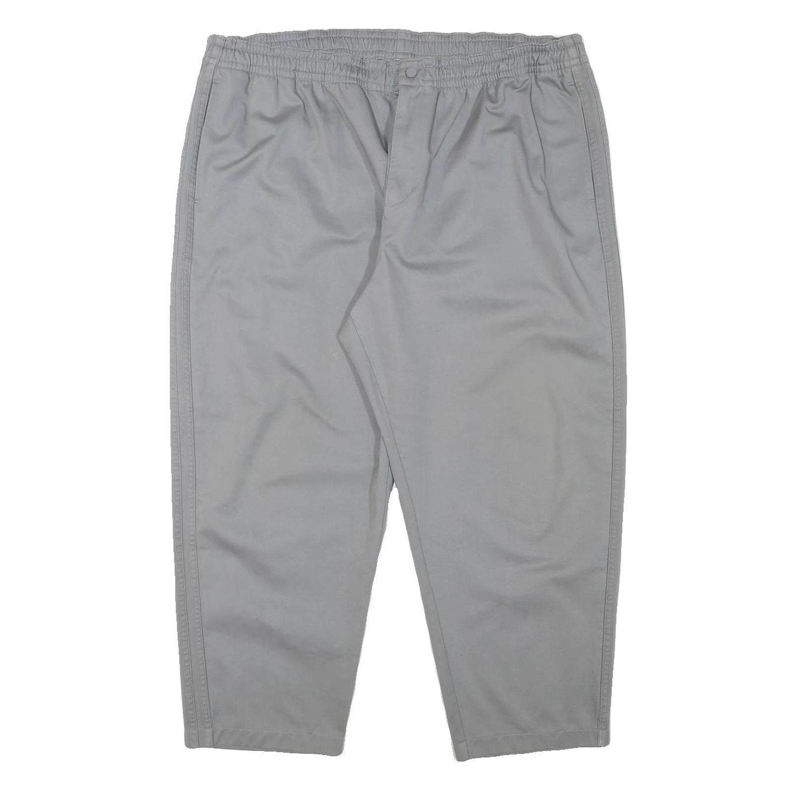 Buy ADIDAS Mens Cotton Blend Grey Slim Drawstring Trousers W40 L25 Casual Relaxed Refurbished - $33.79 ADIDAS Mens Cotton Blend Grey Slim Drawstring Trousers W40 L25 Casual Relaxed Refurbished - N/A refurbished available on Cerqular