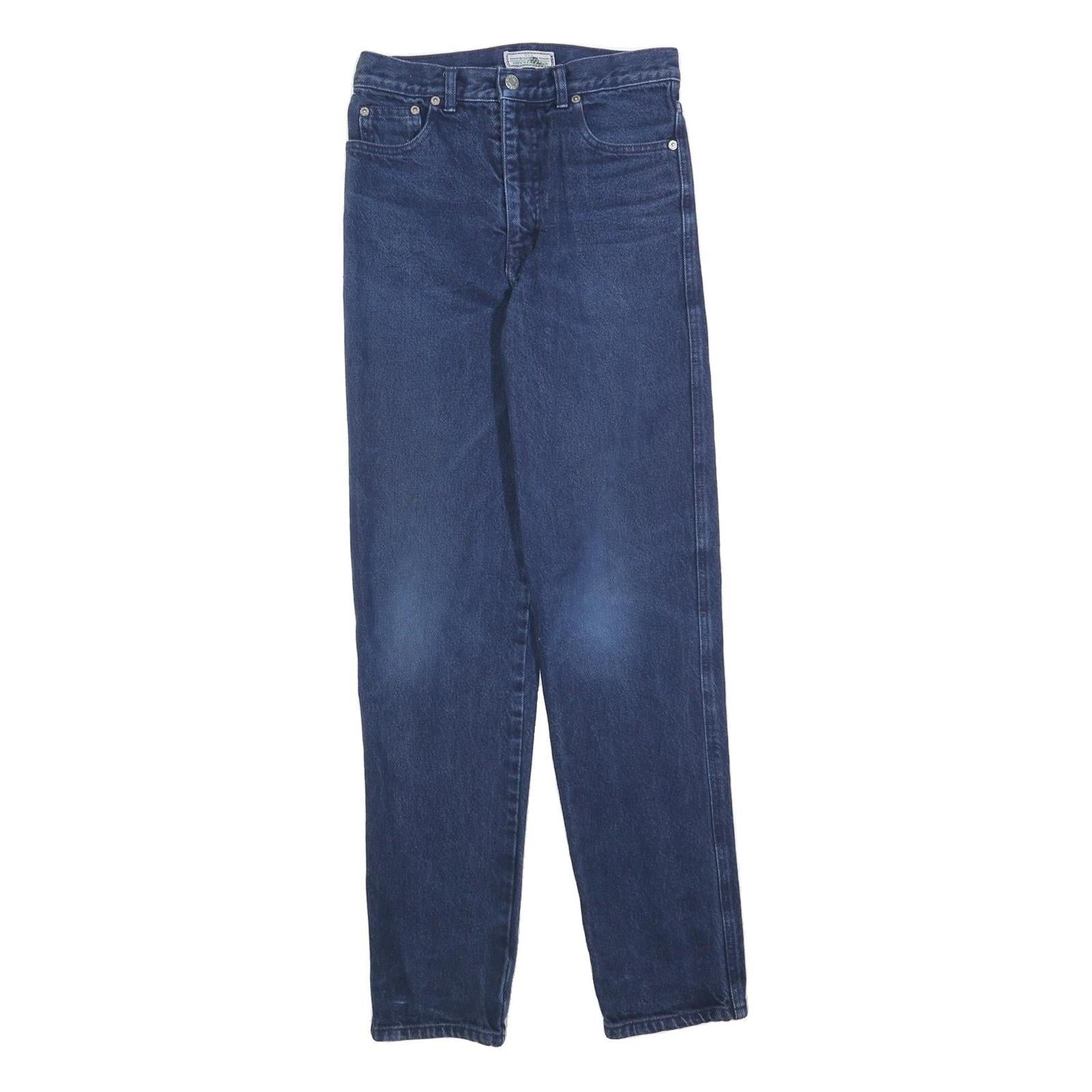 GUESS Womens Slim Blue Denim Jeans Zip W26 L32 Classic Slim Fit Pockets Refurbished - N/A refurbished available on Cerqular