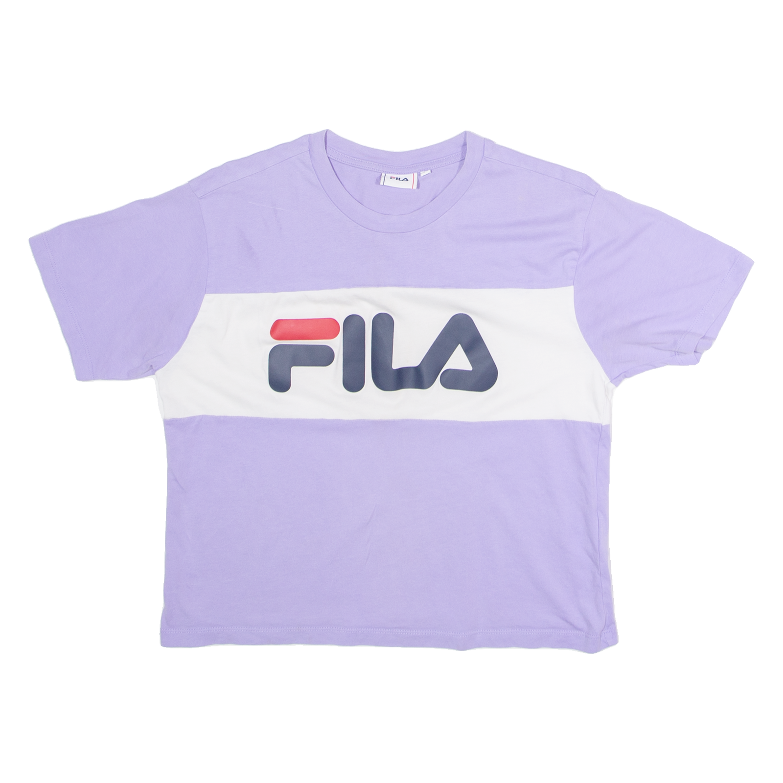 FILA Womens T-Shirt Purple Crew Neck M Refurbished - N/A refurbished available on Cerqular