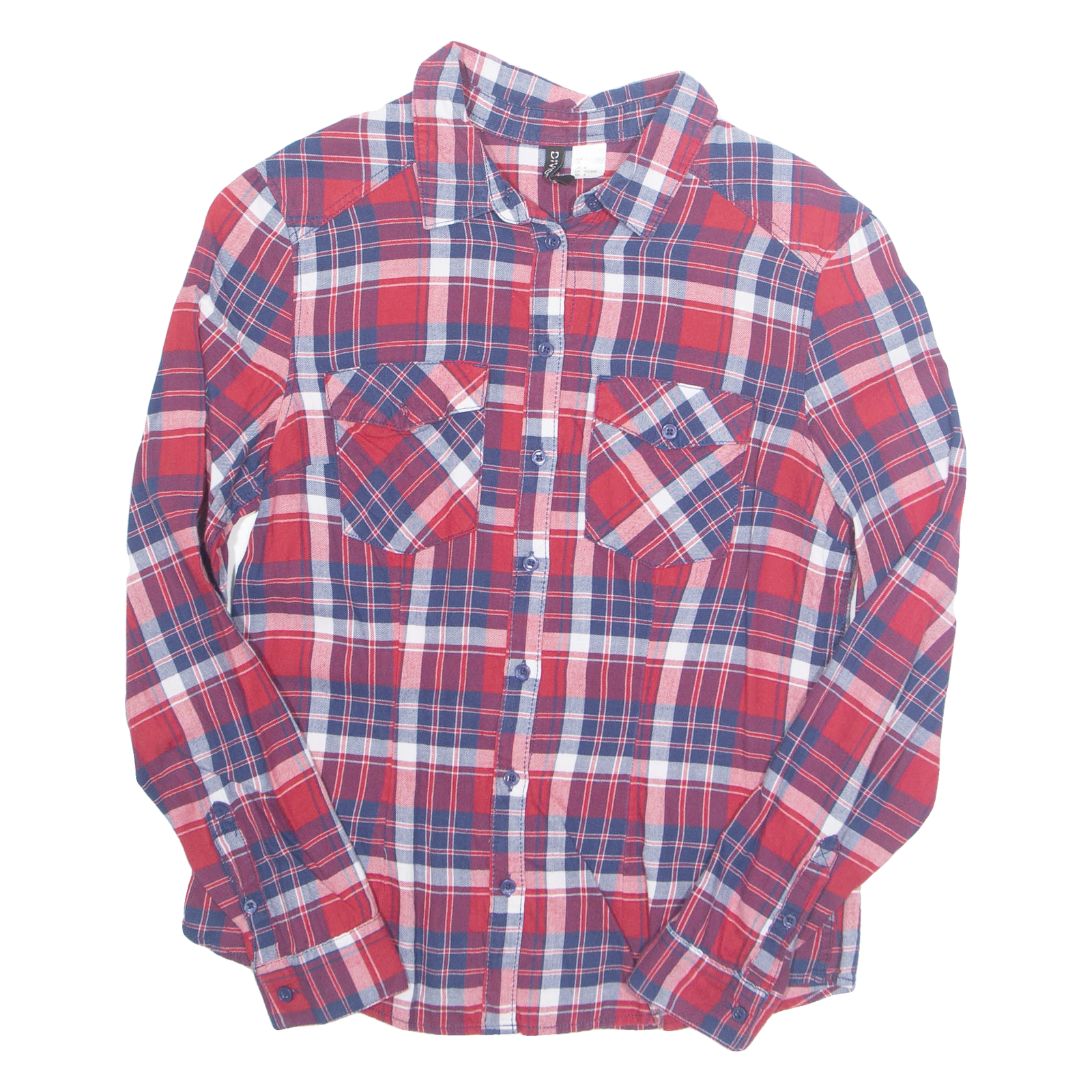 Buy DIVIDED Womens Printed Shirt Red Collared Long Sleeve Check S Refurbished - $16.89 DIVIDED Womens Printed Shirt Red Collared Long Sleeve Check S Refurbished - N/A refurbished available on Cerqular