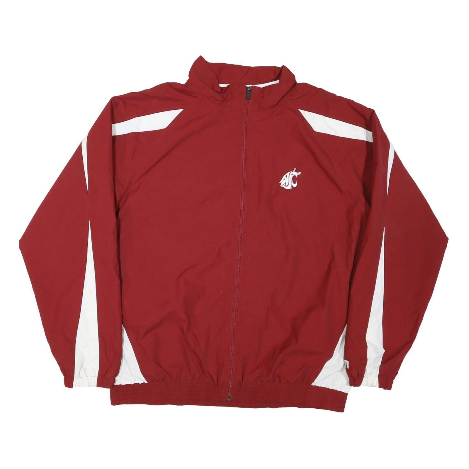 Buy TEAM ISSUE Mens Red & White Track Jacket XL Nylon Zip Sportswear Refurbished - $37.69 TEAM ISSUE Mens Red & White Track Jacket XL Nylon Zip Sportswear Refurbished - N/A refurbished available on Cerqular