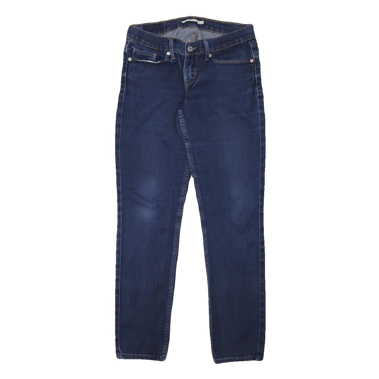 LEVI'S Womens Slim Blue Jeans Denim Medium W28 L29 Classic Zip Pocket Refurbished - N/A refurbished available on Cerqular