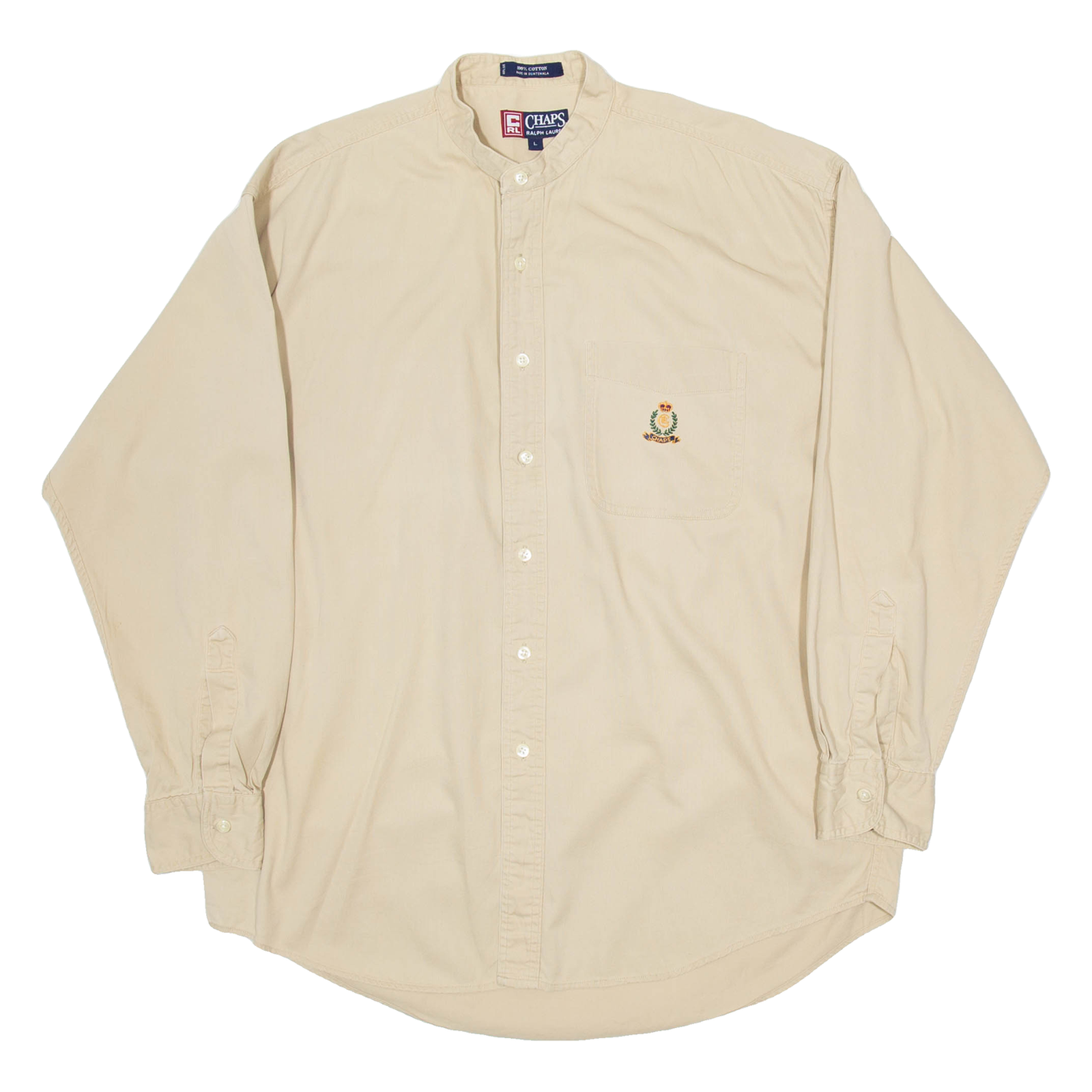 Buy CHAPS Mens Plain Shirt Beige Long Sleeve L Refurbished - $27.29 CHAPS Mens Plain Shirt Beige Long Sleeve L Refurbished - N/A refurbished available on Cerqular